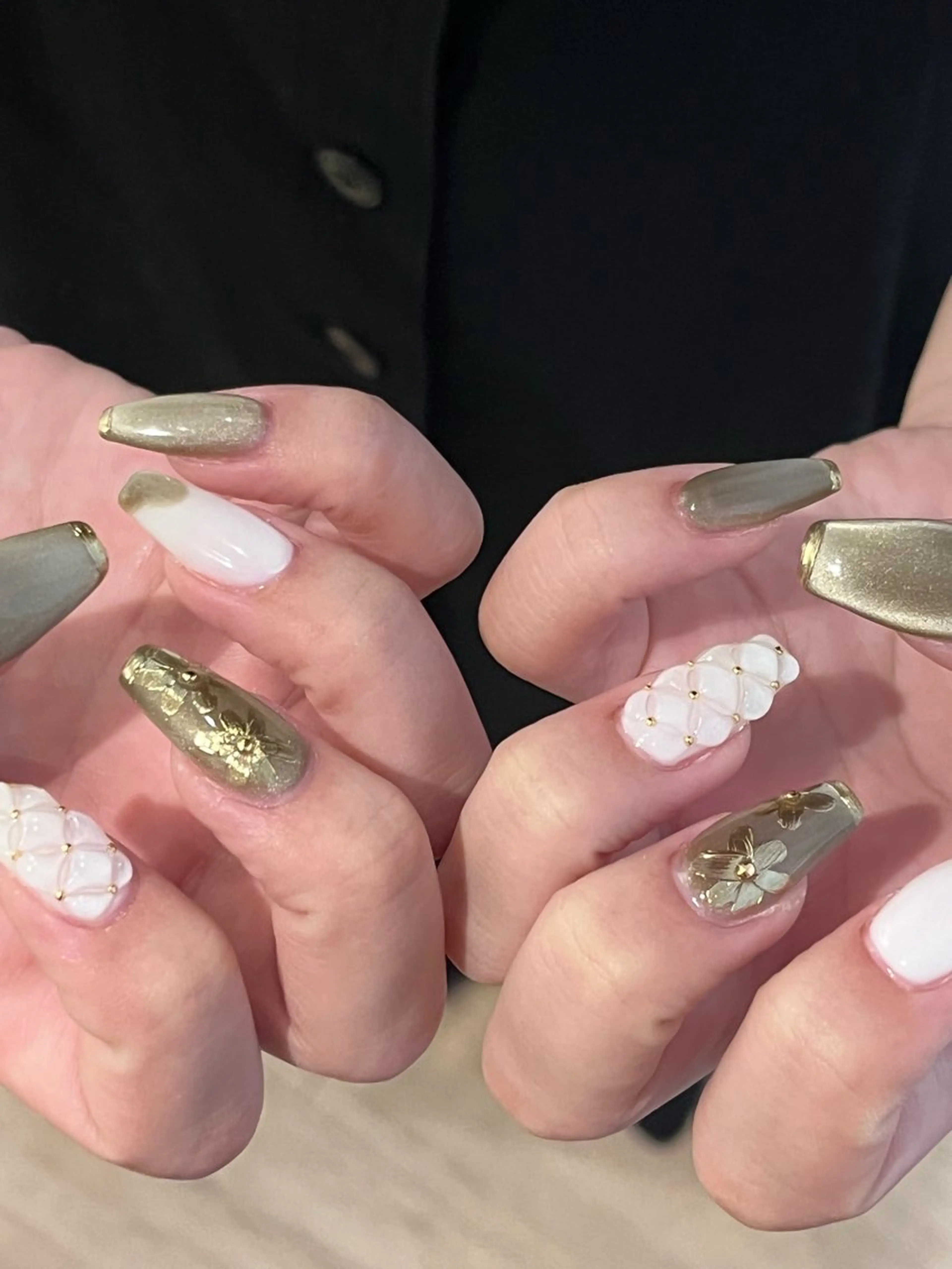 ネイル ハンドネイル Bianca 名駅　Yamazoeのネイルデザイン