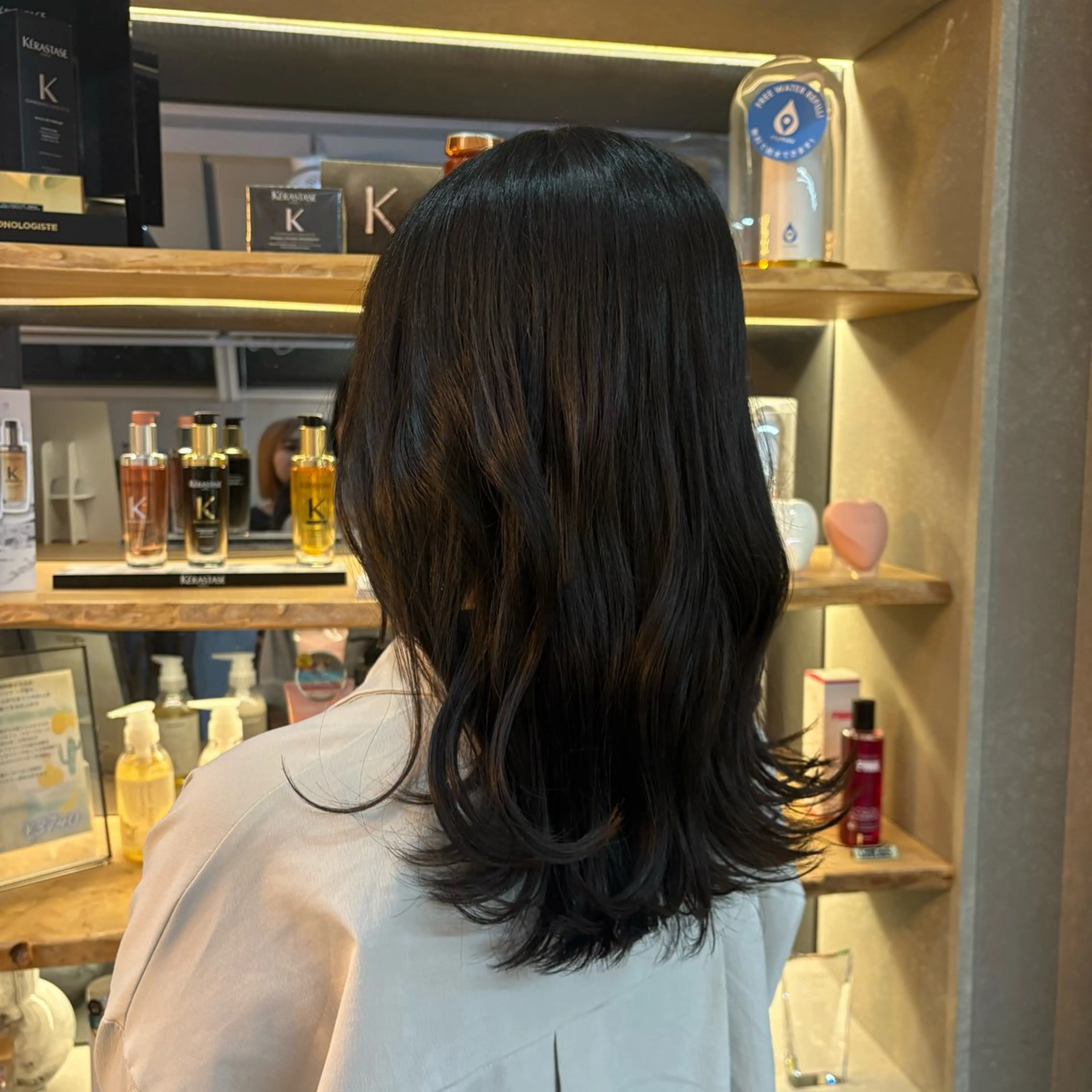 セミロング カラー Lond charme所属・髪質改善/艶カラー 涼夏🎀のヘアスタイル