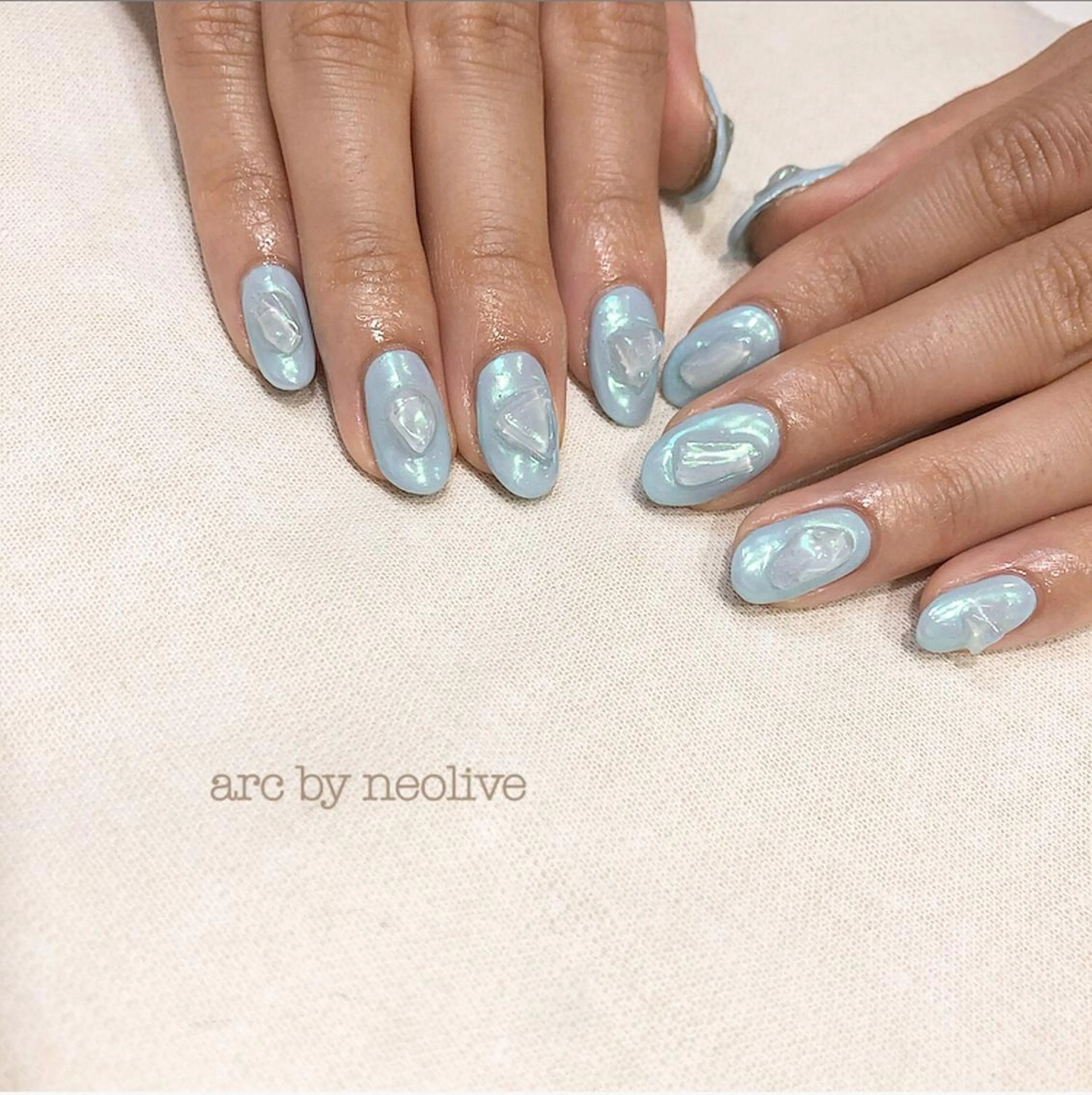 ネイル ぷっくりネイル rina eye&nailのマツエク・マツパデザイン