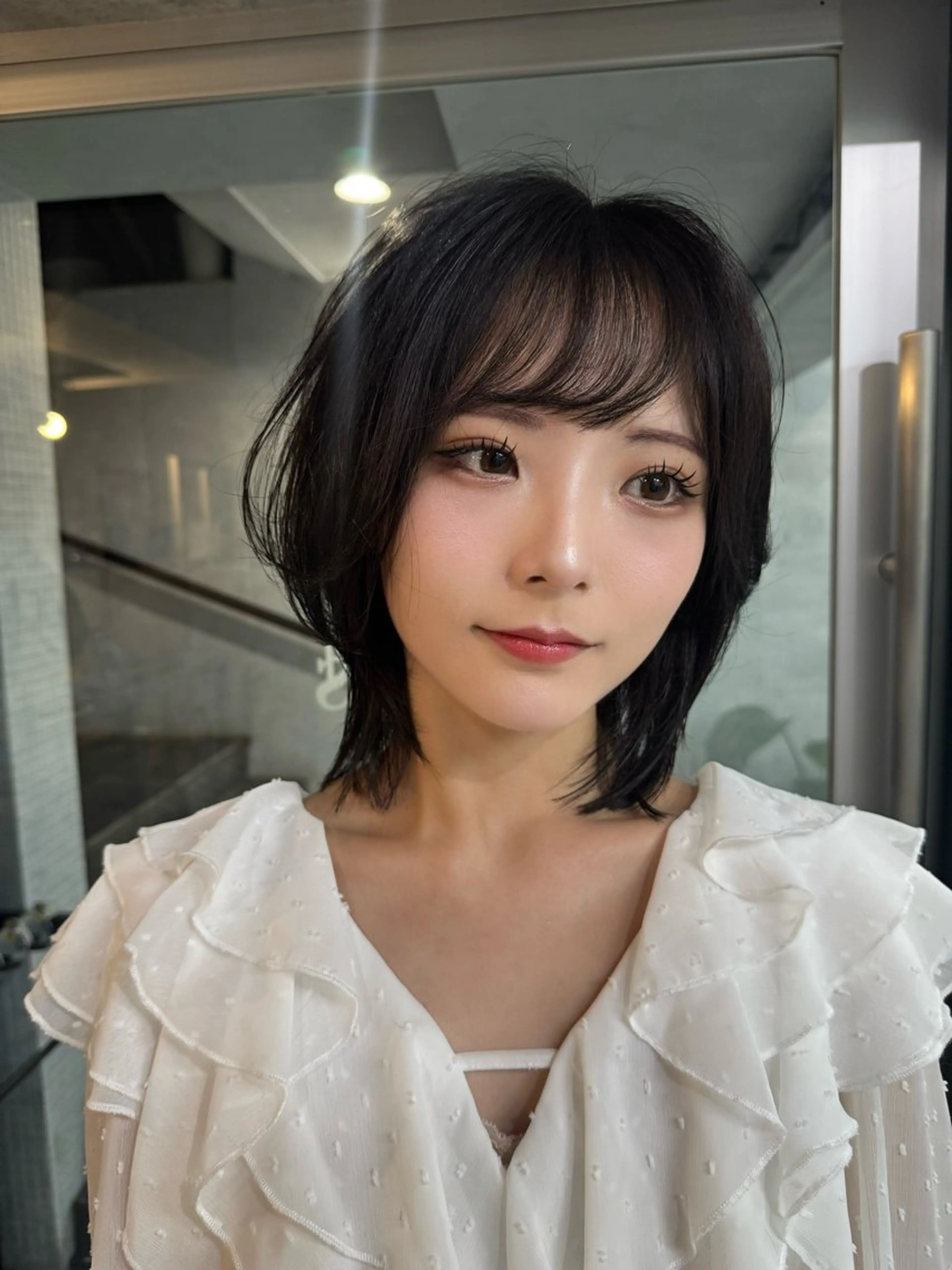 ショート あなたのお悩み改善" You"💚❤️💛のヘアスタイル