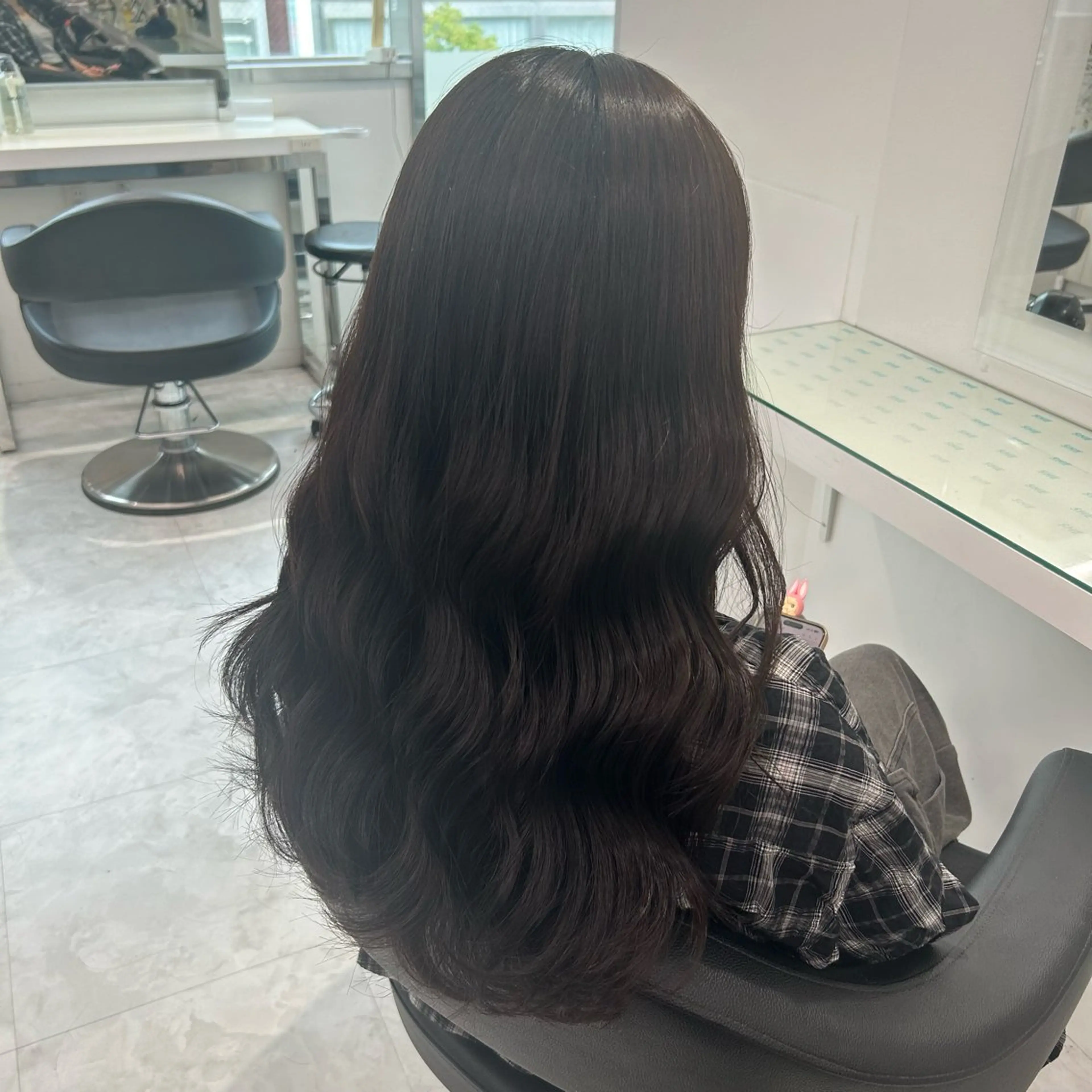 セミロング 🤍大人っぽ韓国暗髪 🤍Asuka🤍のヘアスタイル