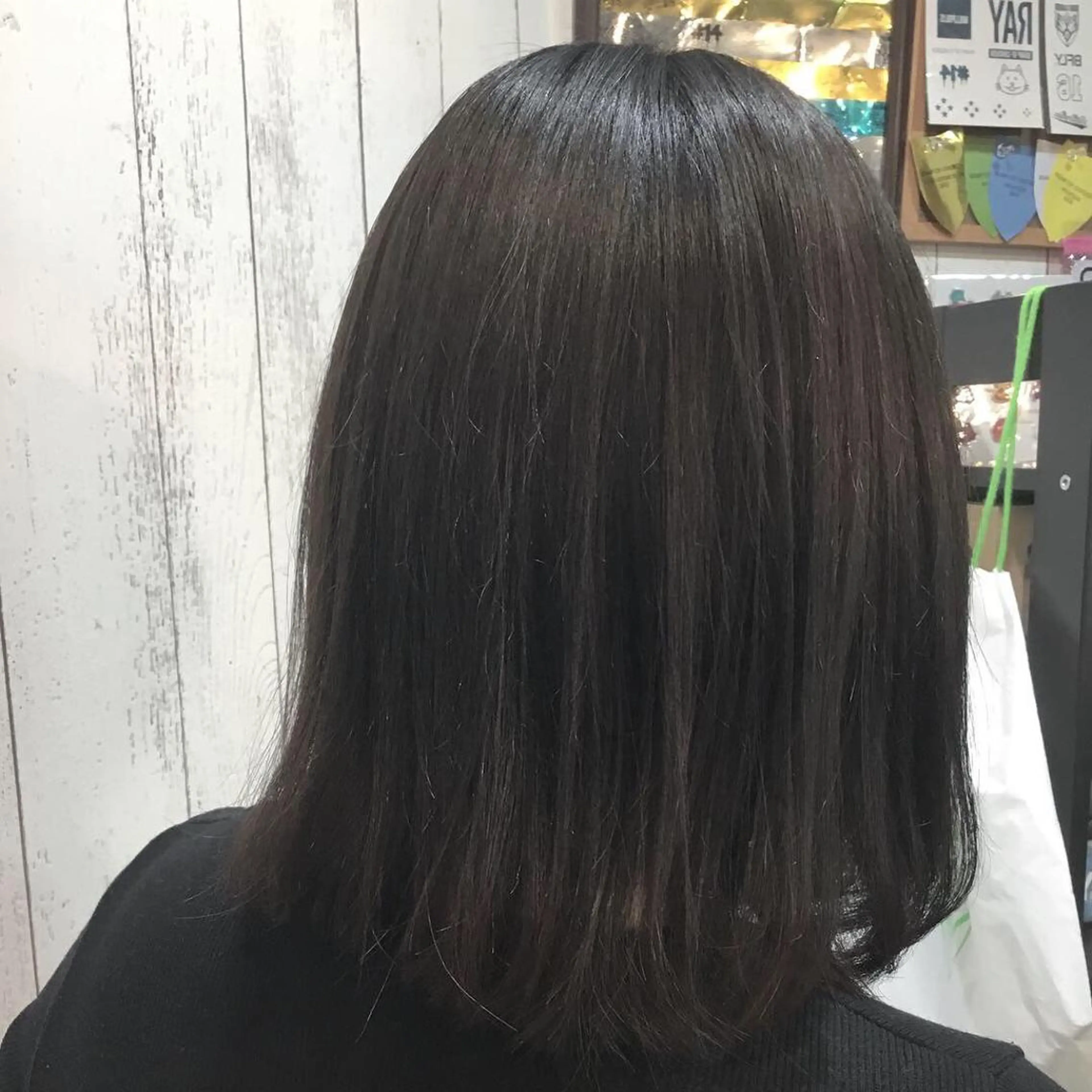 ミディアム カラー 金崎 新吾のヘアスタイル