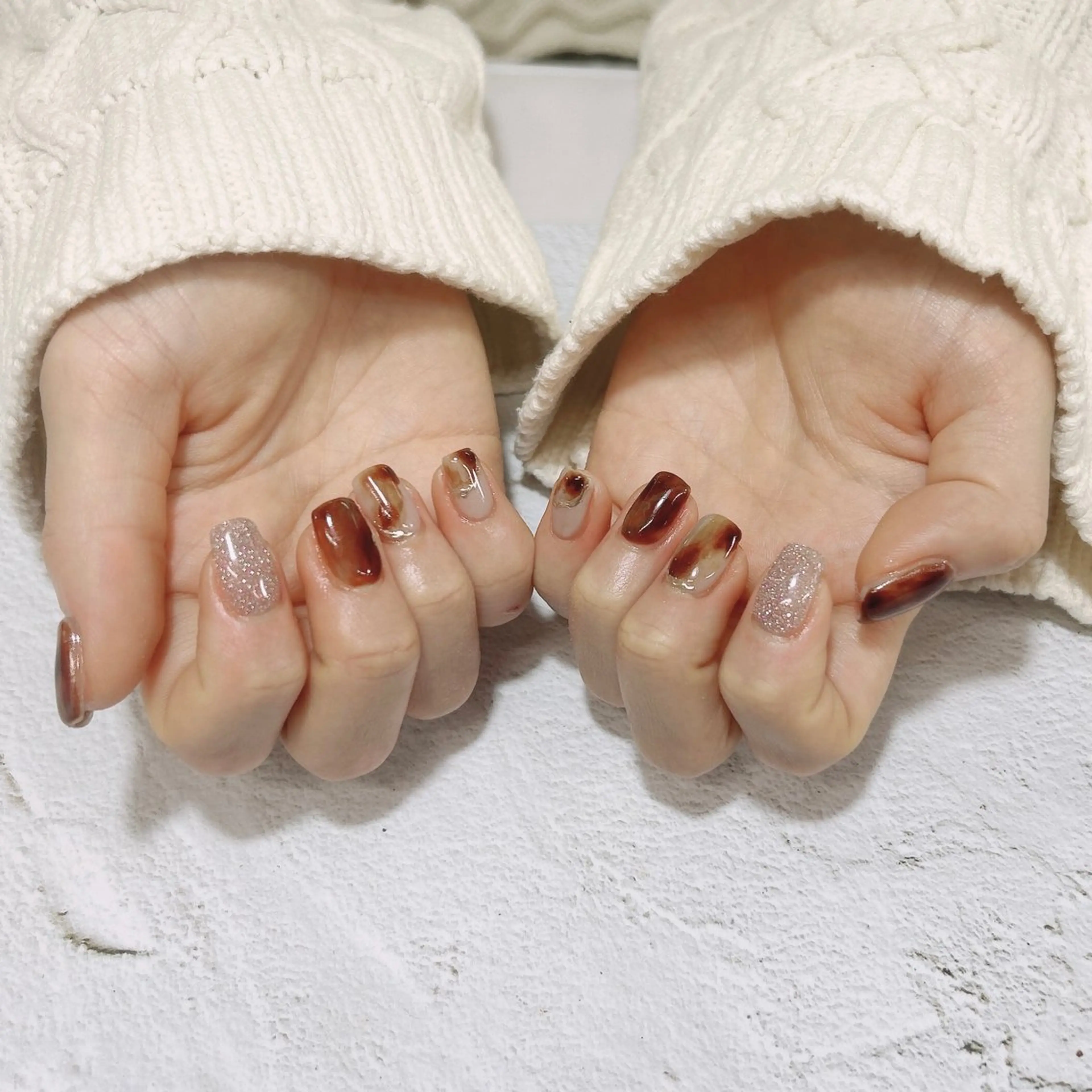 ネイル ニュアンスネイル 閨匠ビューティサロン 新橋店のネイルデザイン