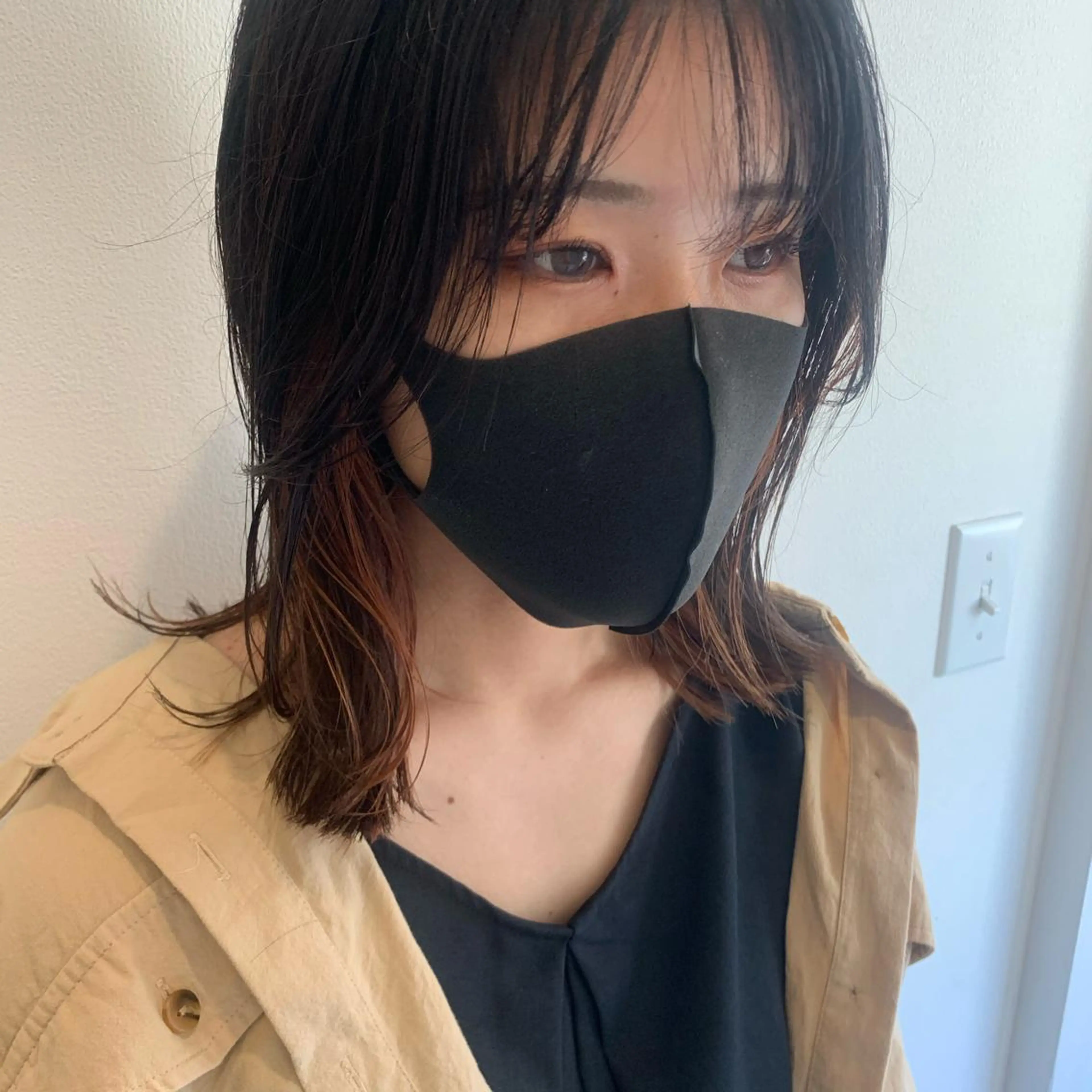 ミディアム MARU レイヤー/パーマのヘアスタイル