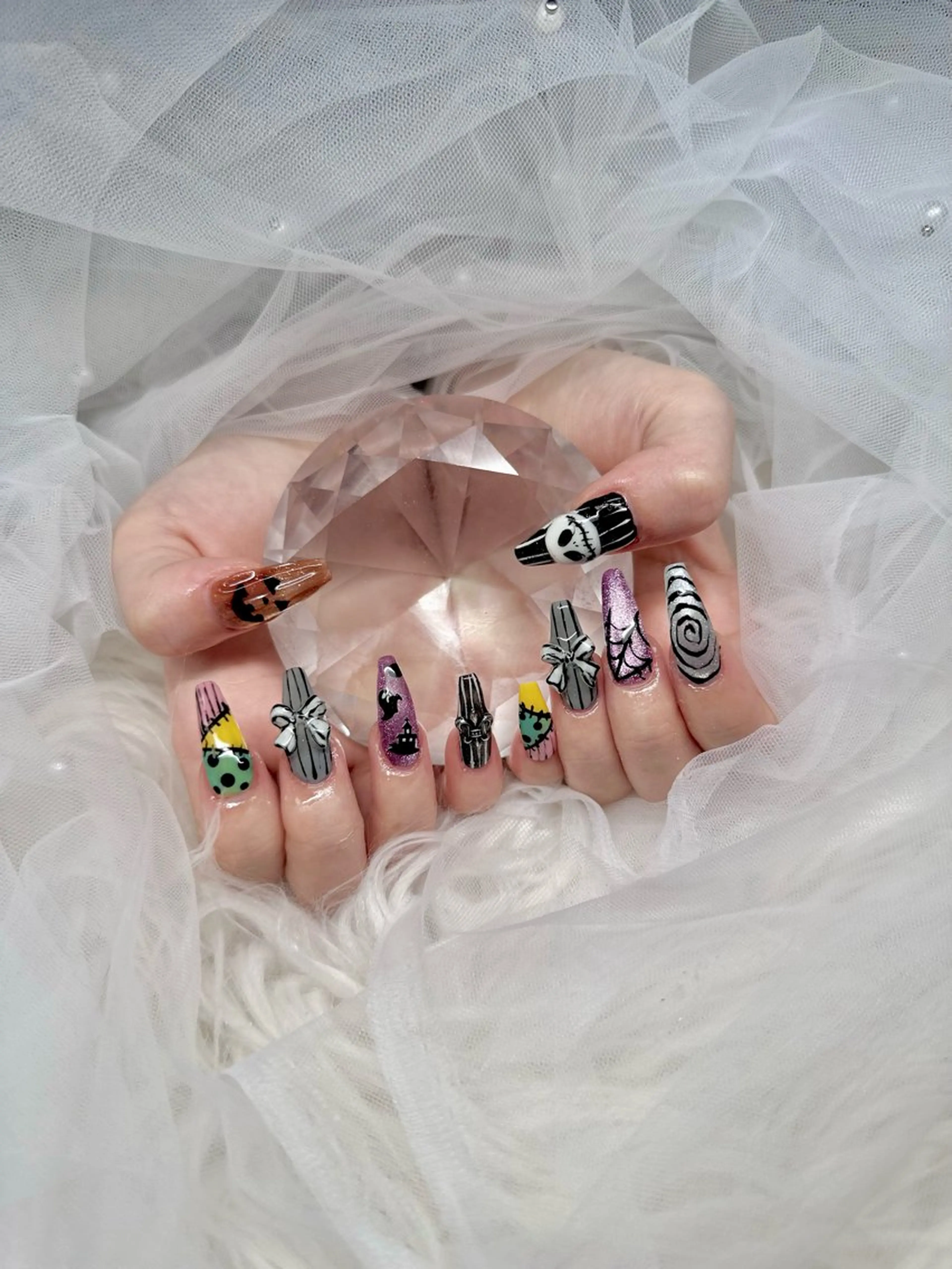 ネイル ハロウィン ハンドネイル JillNails Niinaのネイルデザイン