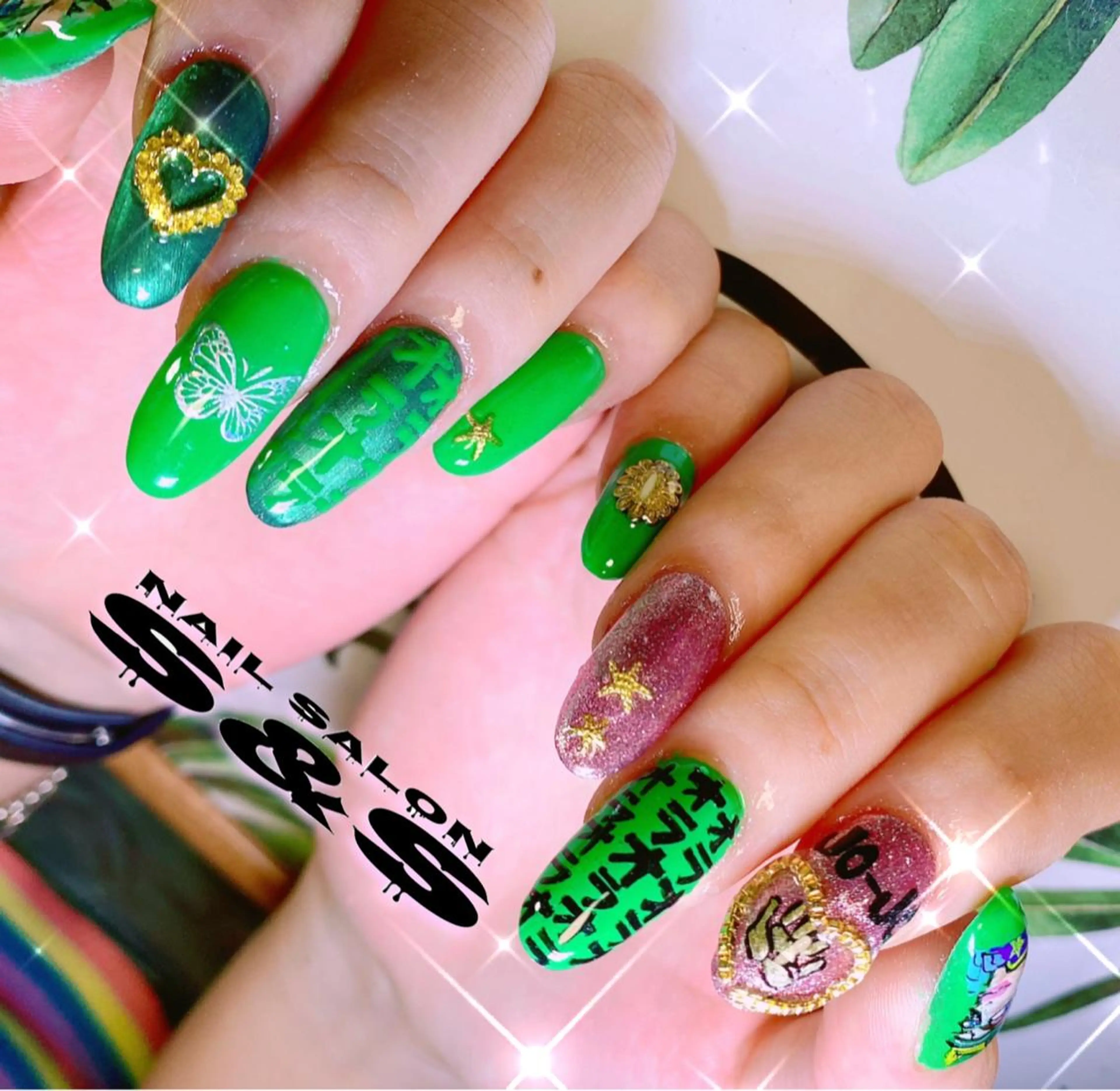 ネイル 長さ出し メンズネイル 持ち込み スカルプネイル S&S 村田小百合のネイルデザイン