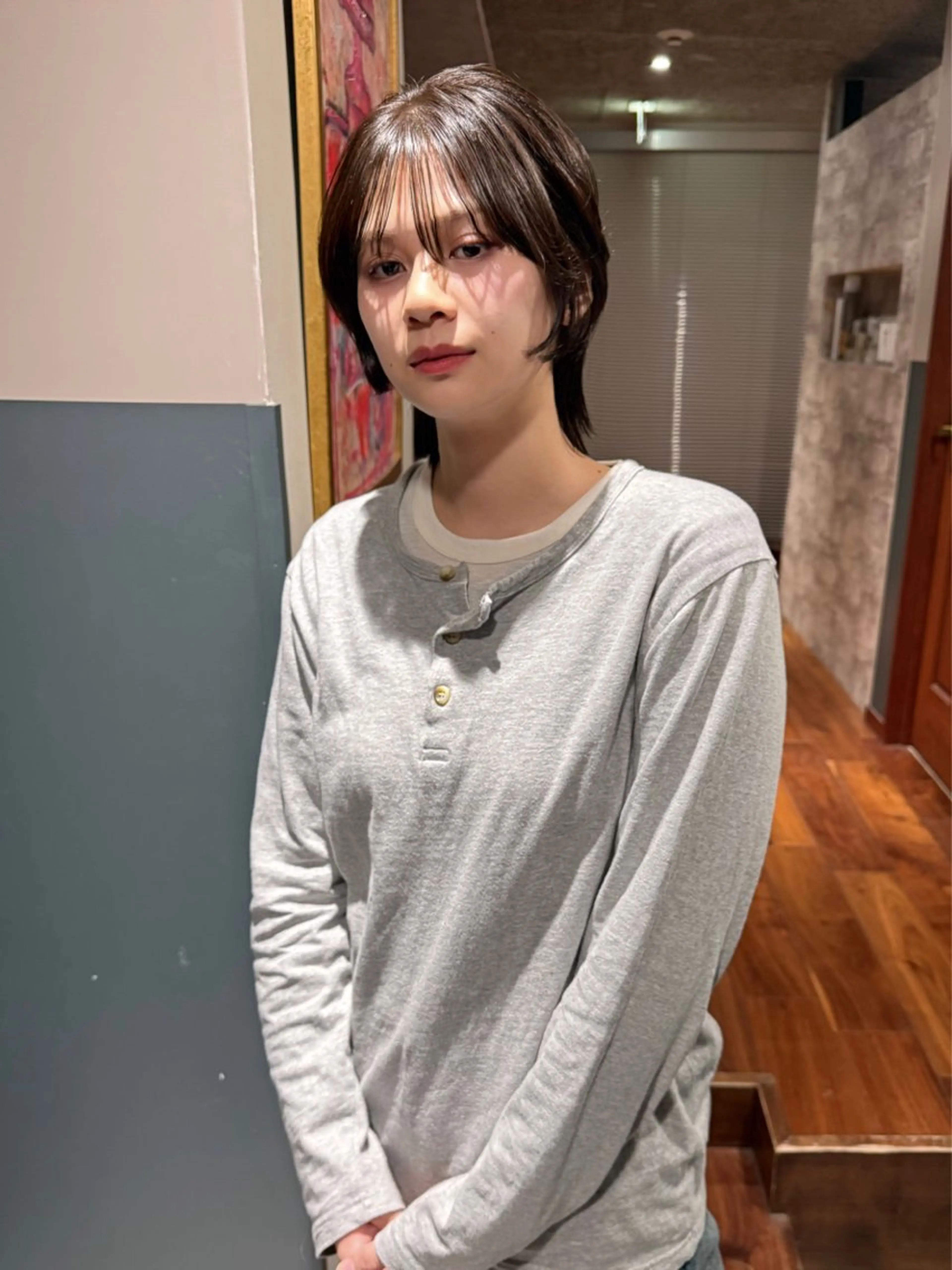 ショート カラー パーマ カット ヘアカラー 縮毛矯正 トリートメント mai / linoah˚✧のヘアスタイル