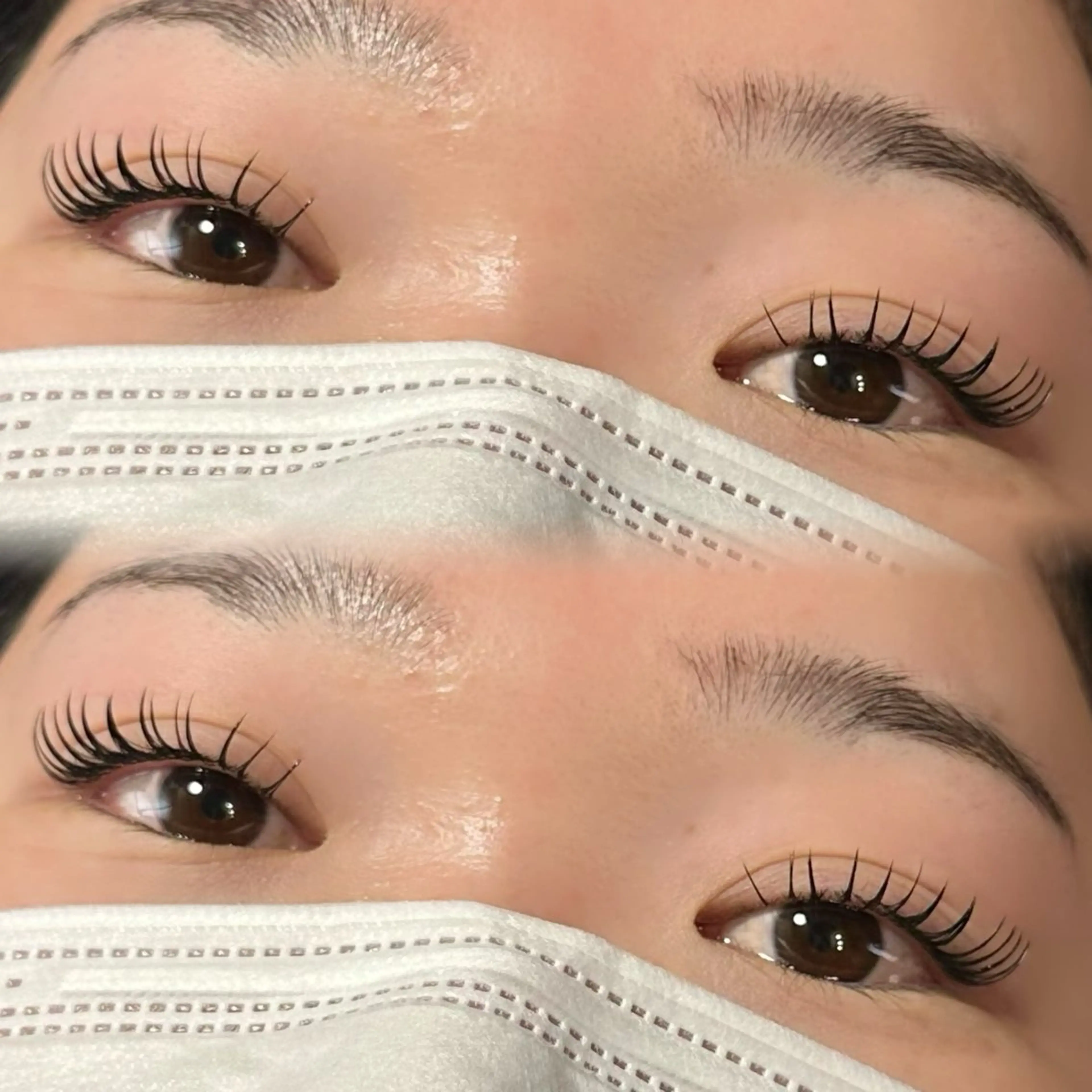 マツエク・マツパ Cカール フラットラッシュ マツエク aiw所属・hair&eye lash aiwのマツエク・マツパデザイン