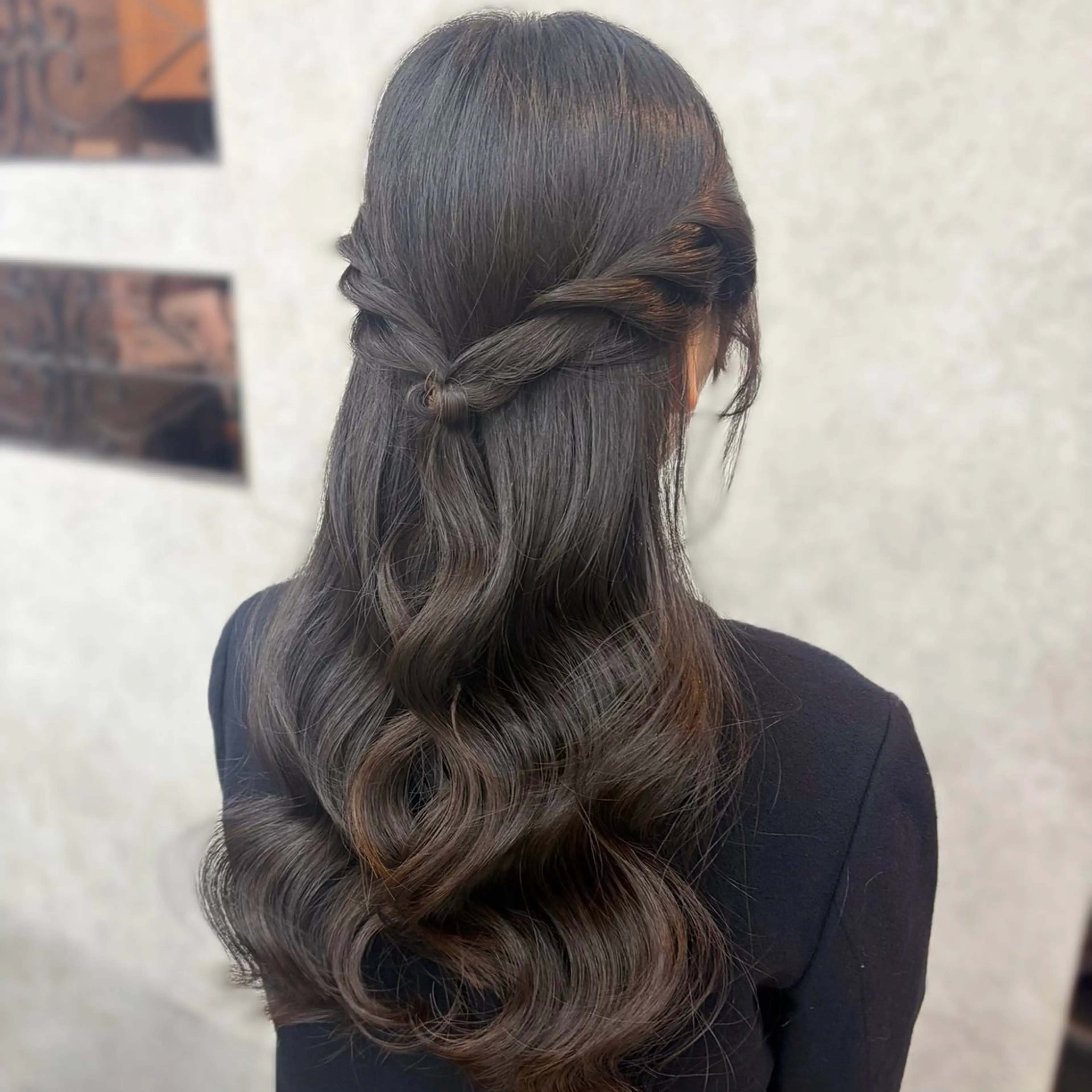 ロング ヘアアレンジ ヘアセット ブリーチ 💕カット 💕みゆう💕大宮のヘアスタイル