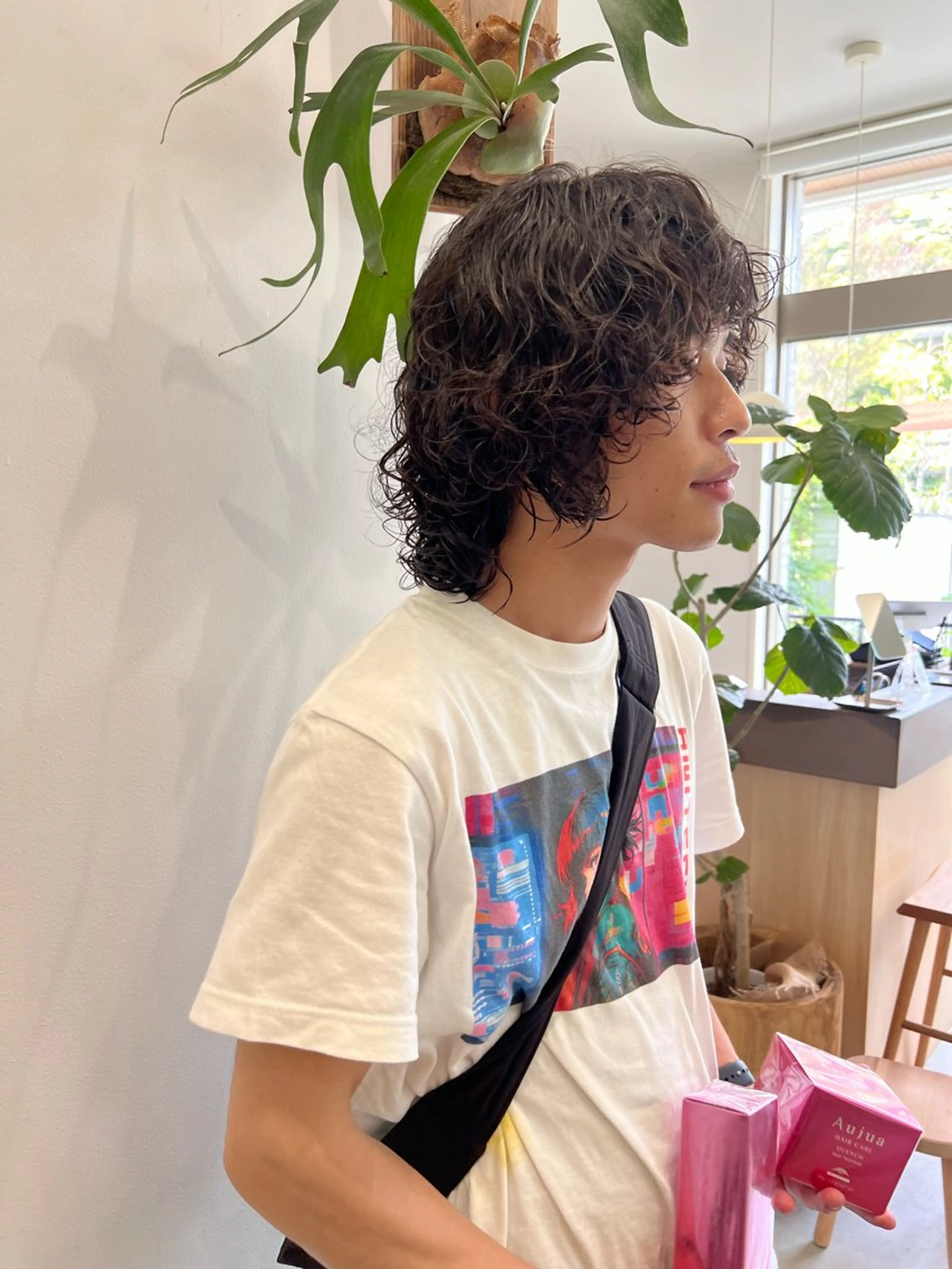 ミディアム パーマ 似合わせカット🫧 /パーマRINAのヘアスタイル