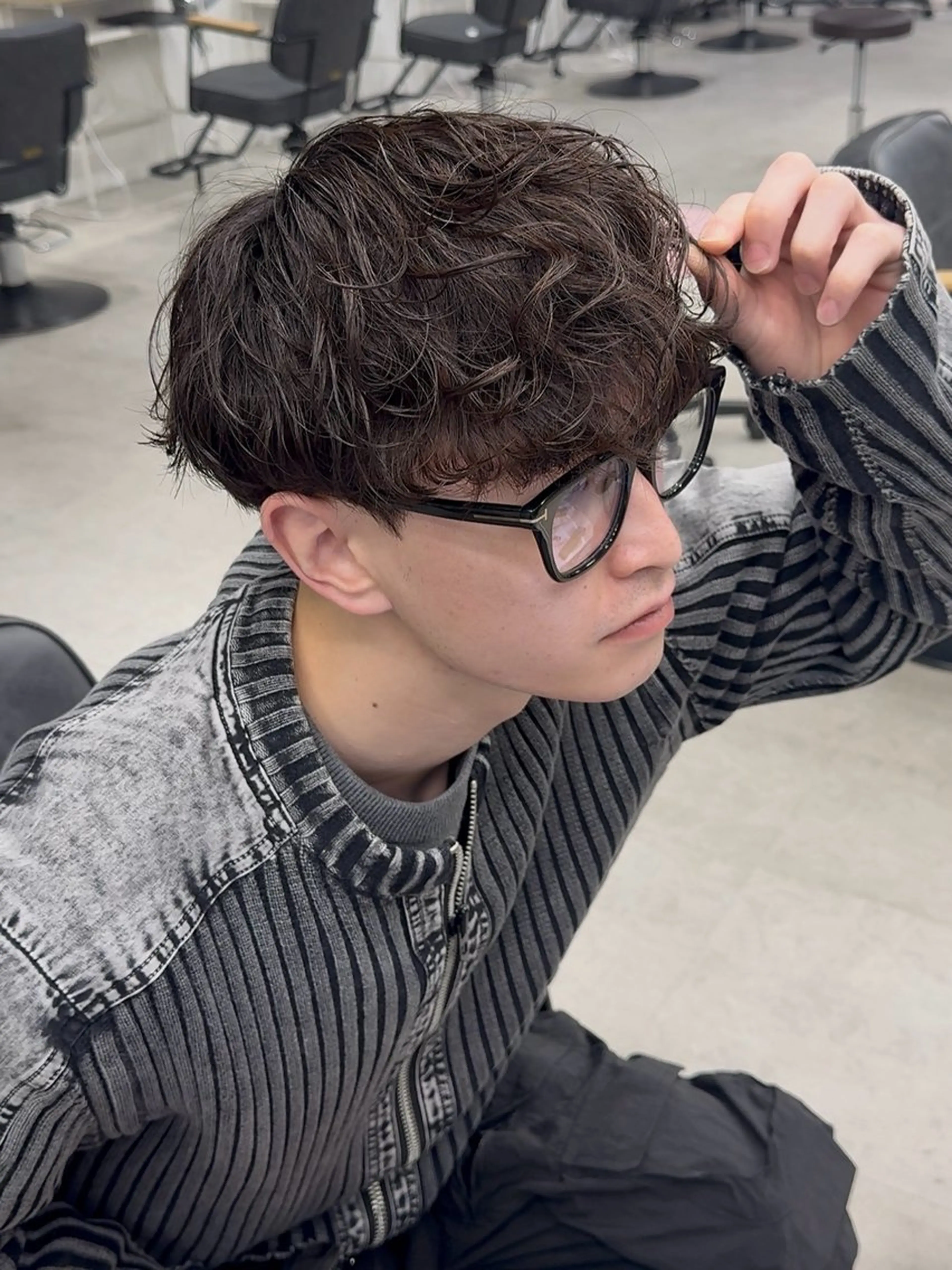 3月限定‼️カット＋シャドウパーマの写真