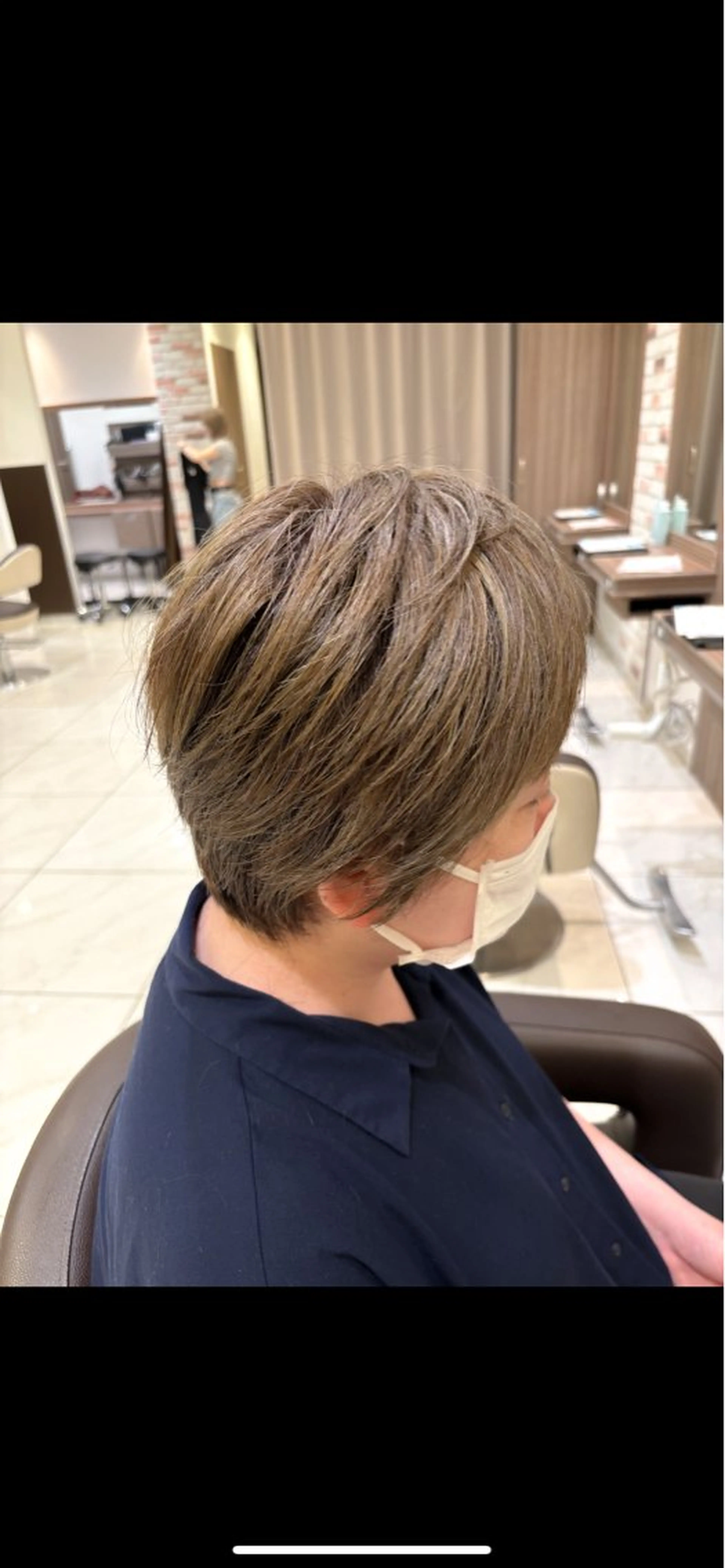 ショート カラー ハイライトカラー ハイライト ショートヘア ✨白髪ぼかし脱白髪/ 山口智弘✨のヘアスタイル