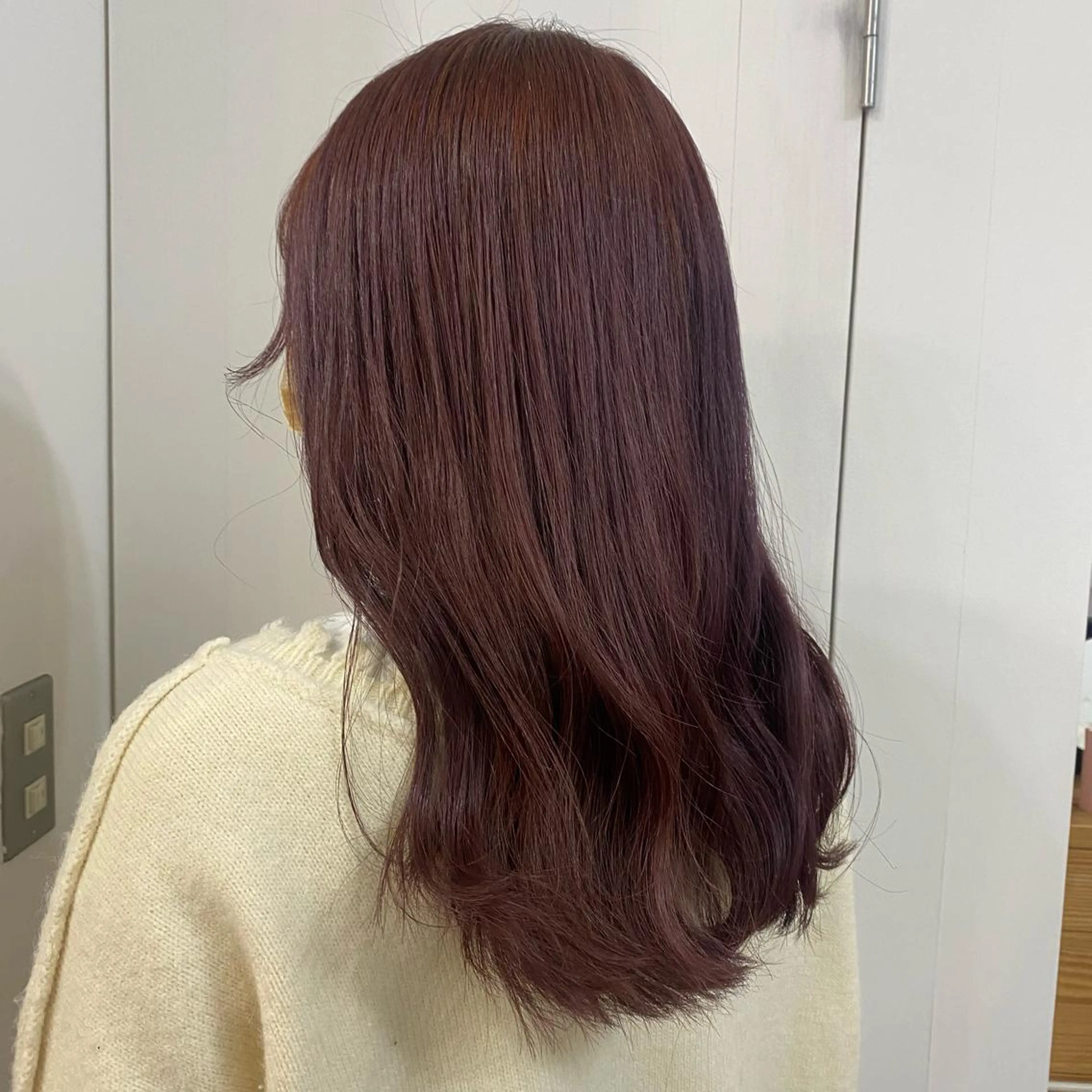 セミロング カラー 🪭risa 暖色/レイヤー🪭のヘアスタイル