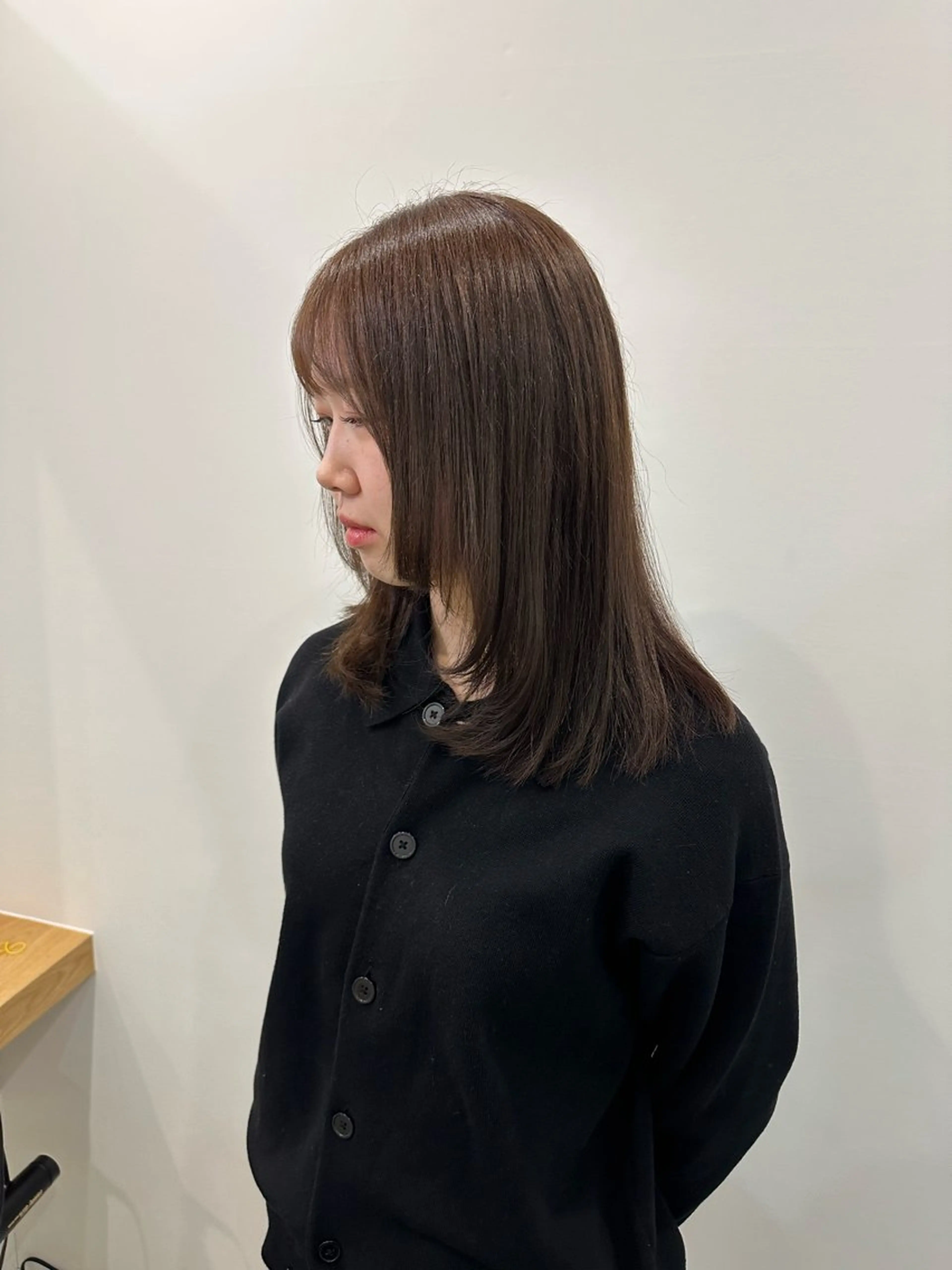 セミロング カラー カット ヘアカラー トリートメント ヘアセット/艶カラー 💐nao.のヘアスタイル