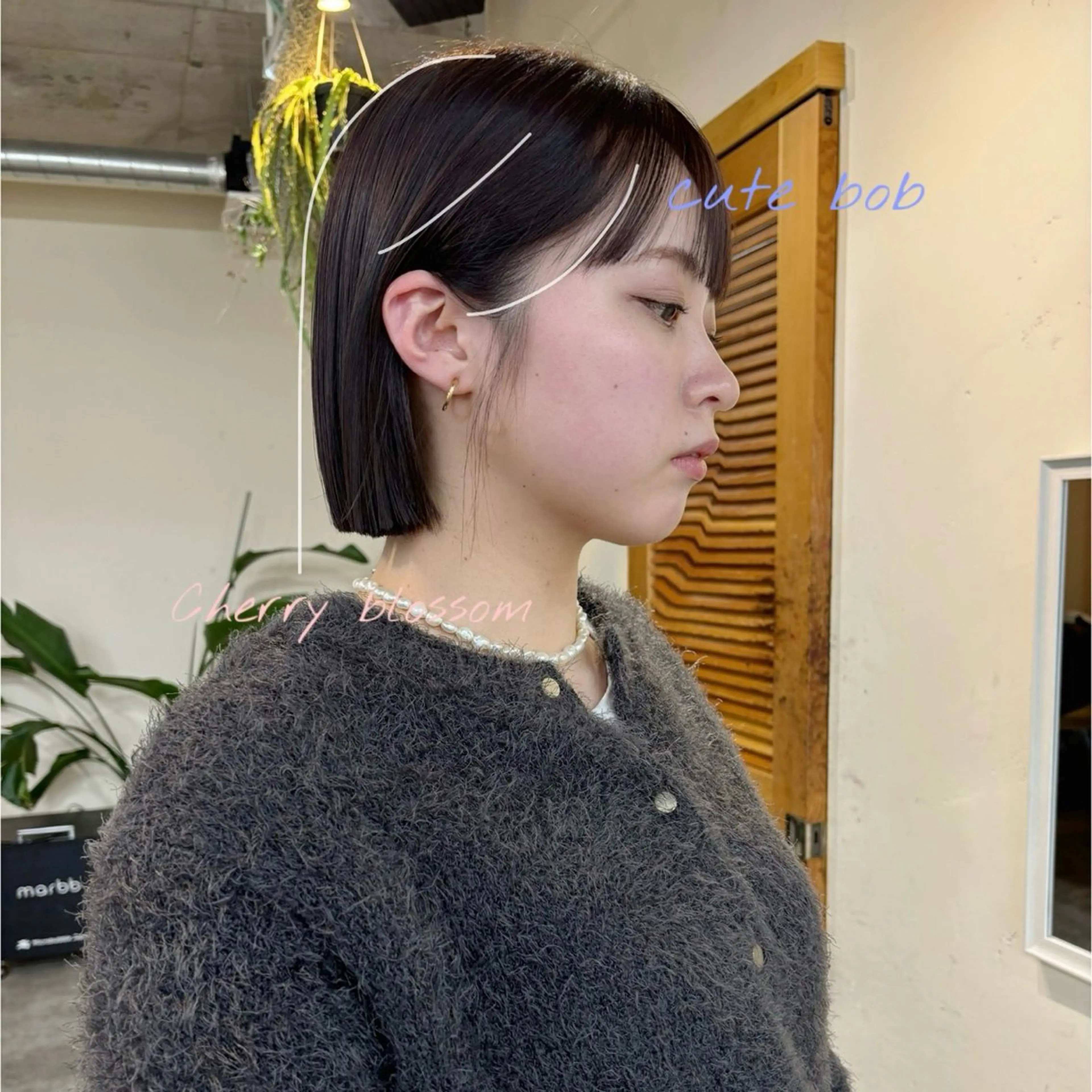 .🥣 ͗ ͗うる艶カラー ＋髪質改善トリートメント🫧＋毛先カット✂︎の写真