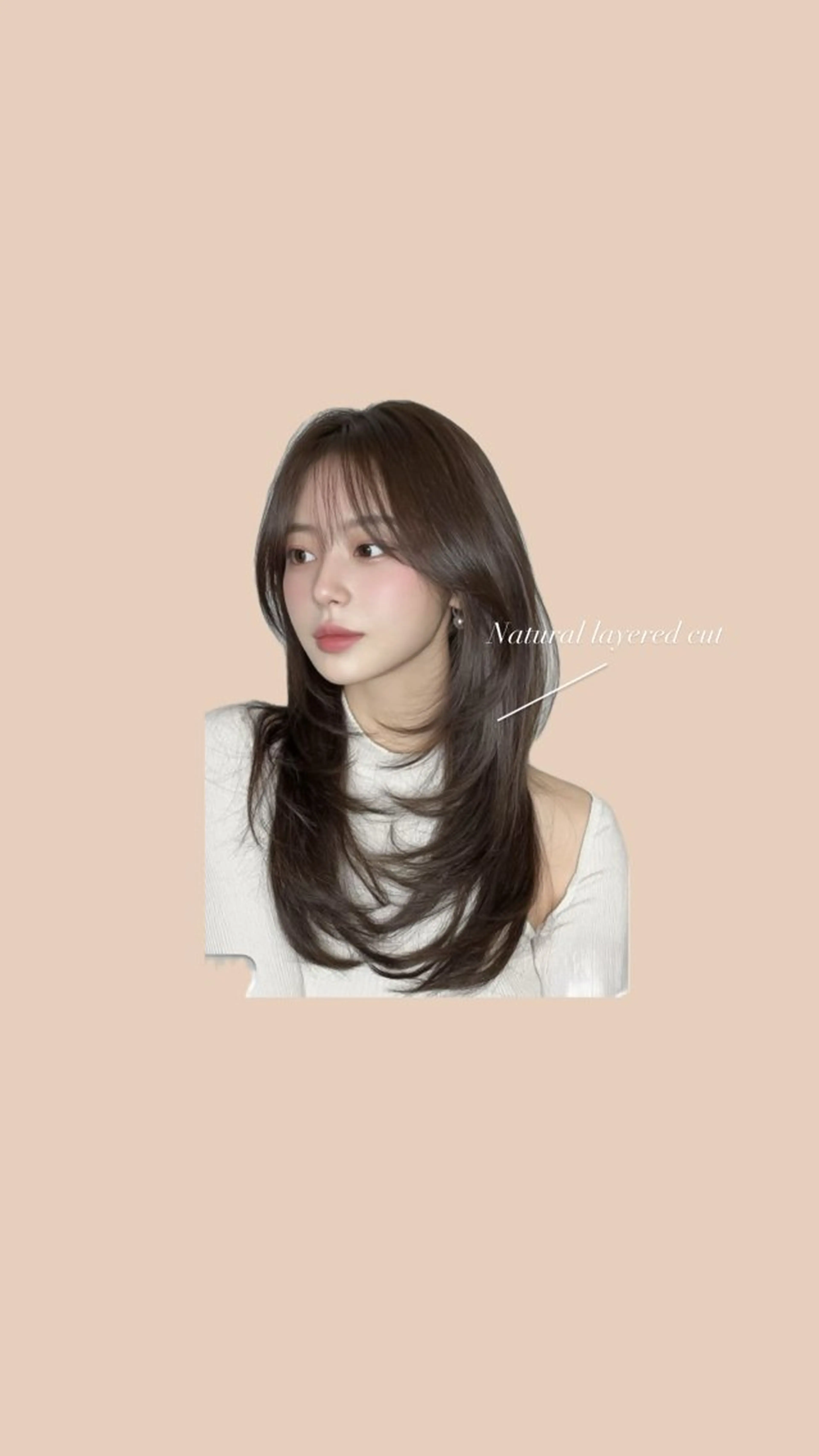 ロング レイヤーカット カット ヘアカラー 女性リピ90%🍨 🩷佐藤みずきのヘアスタイル