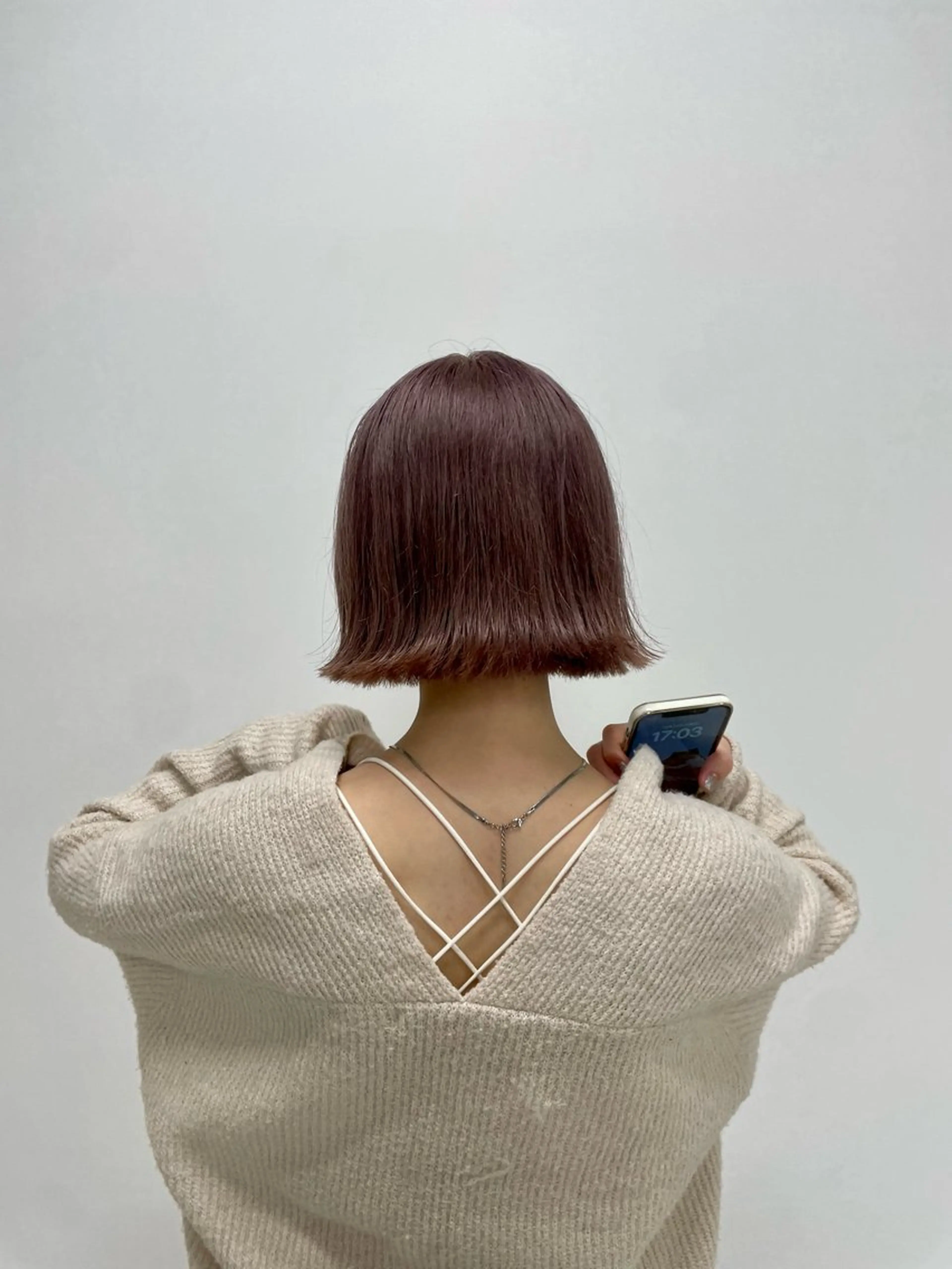 ミディアム カラー ヘアカラー トリートメント ケアパーマ/ケアブリ ーチdaisukeのヘアスタイル