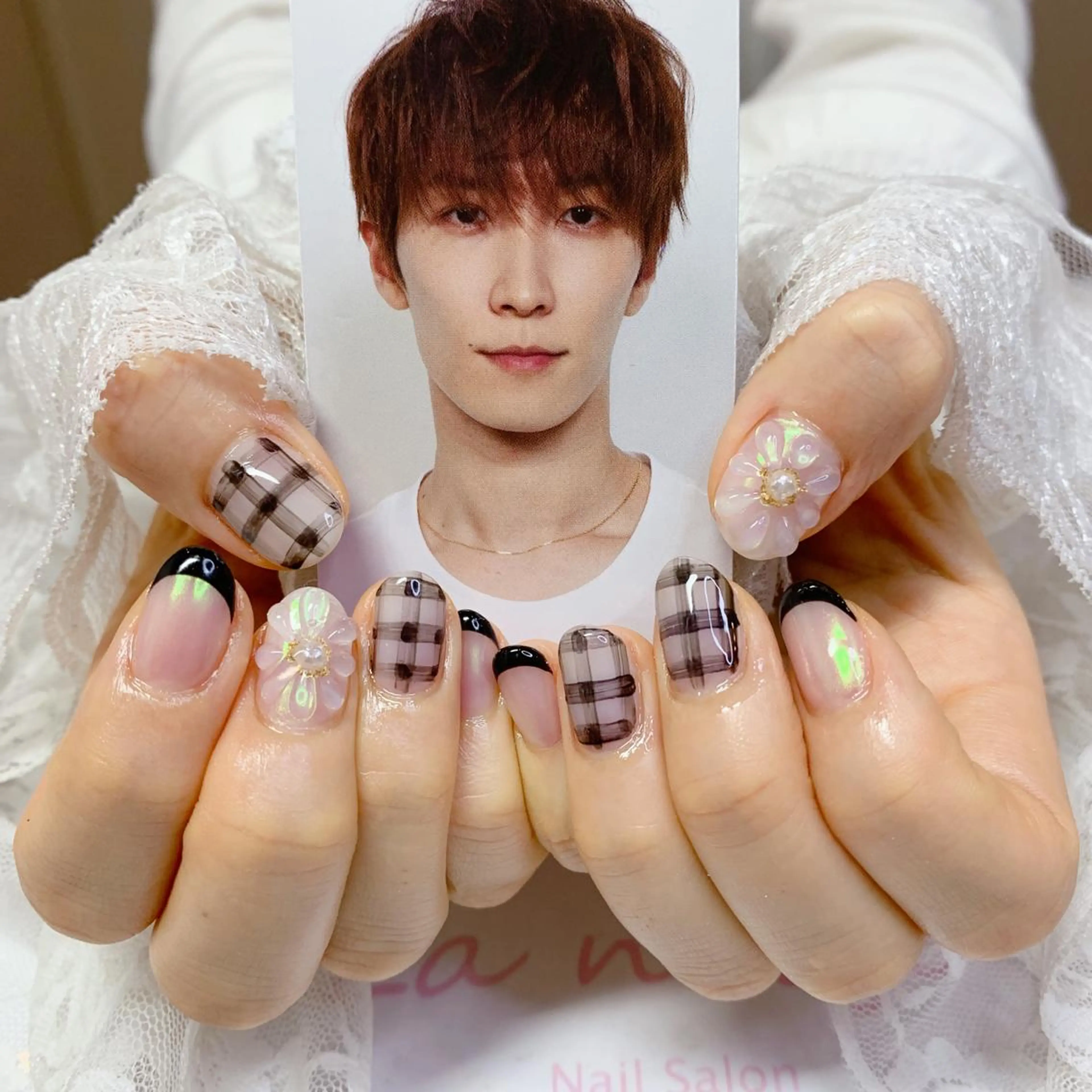 ネイル ハンドネイル La neige* yuki 🥯🍑のネイルデザイン