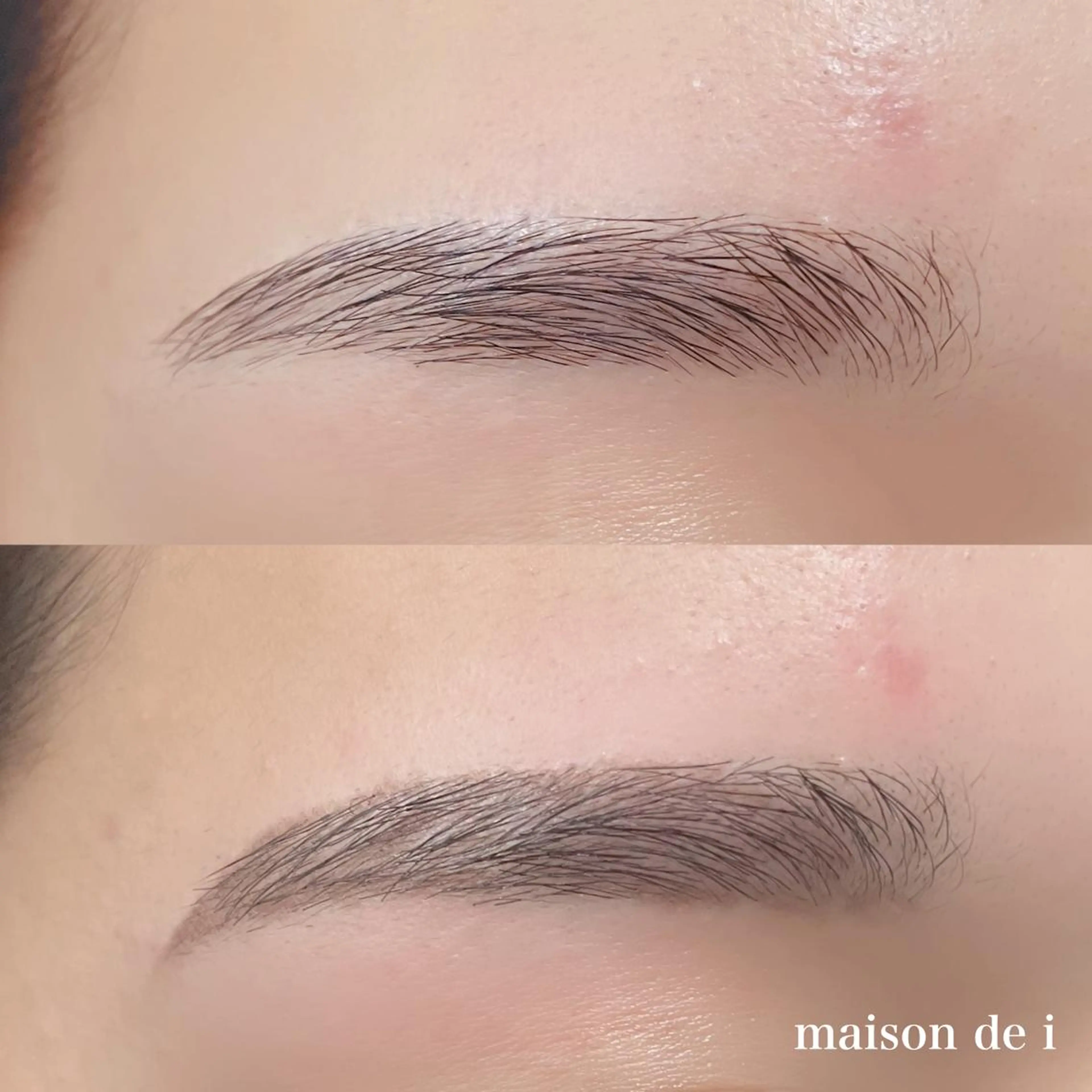 アイブロウ ワックス脱毛 眉カット maison de i kanaのマツエク・マツパデザイン