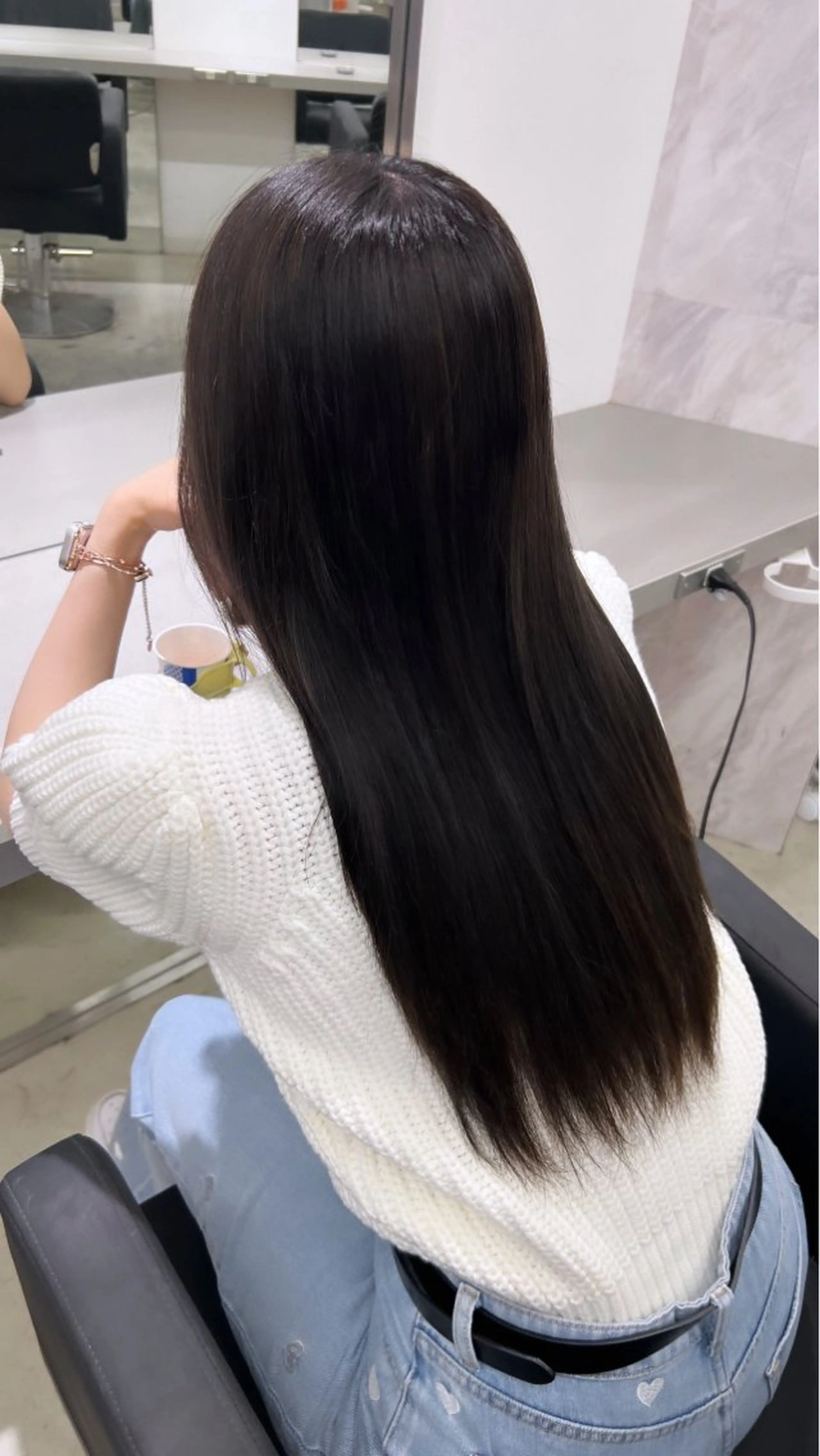 ロング カラー EIGHT　樹梨 ／韓国ヘア🩶のヘアスタイル