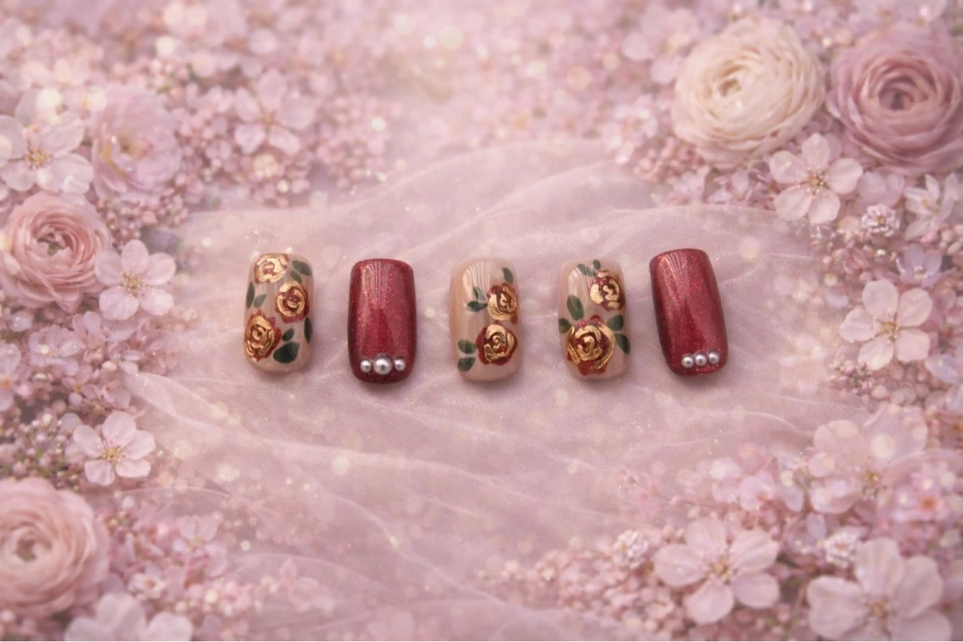 ネイル アートネイル ハンドネイル Souriant Hitomiのネイルデザイン