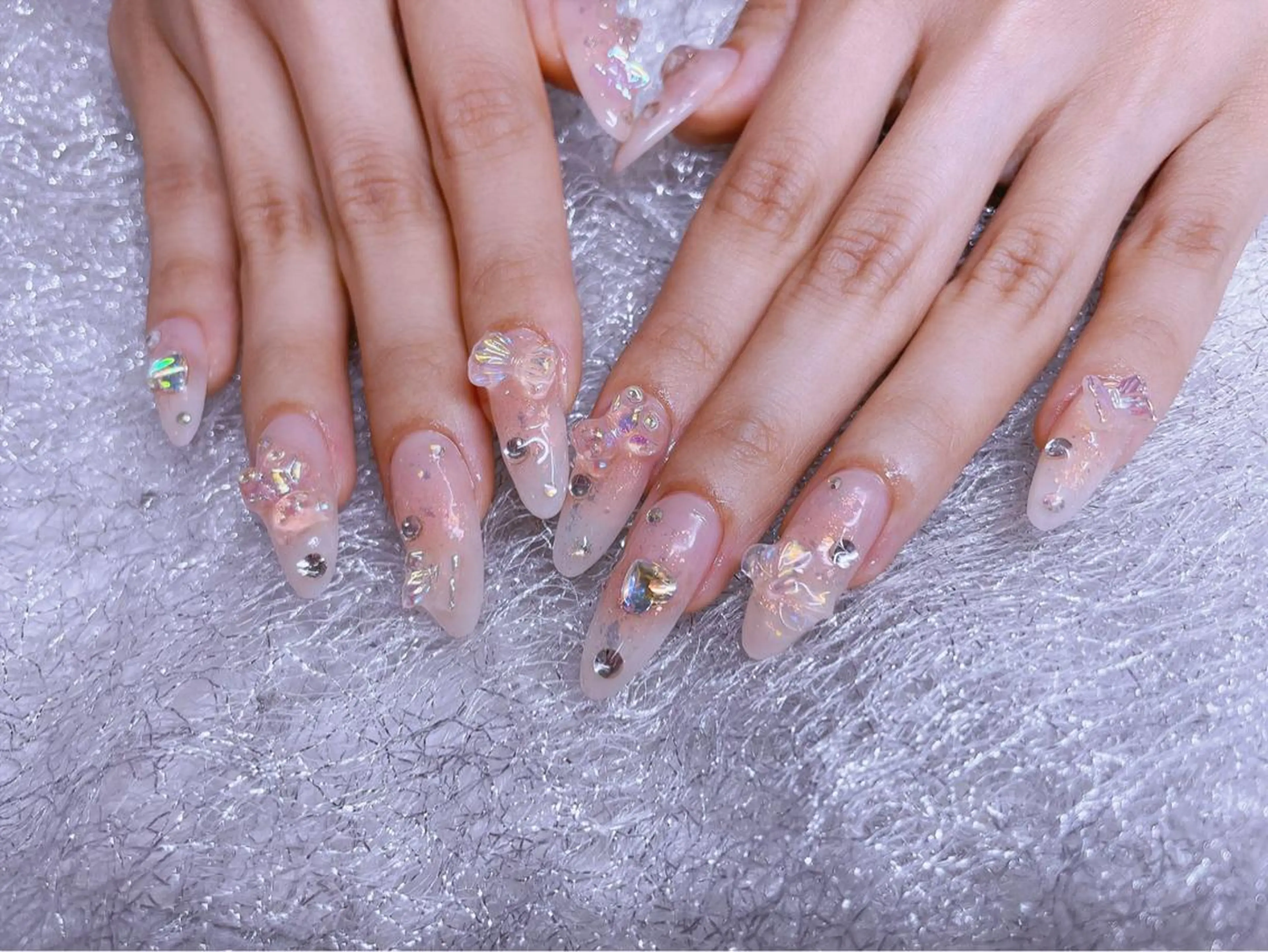 ネイル 長さだし専門店 M2　rikaのネイルデザイン