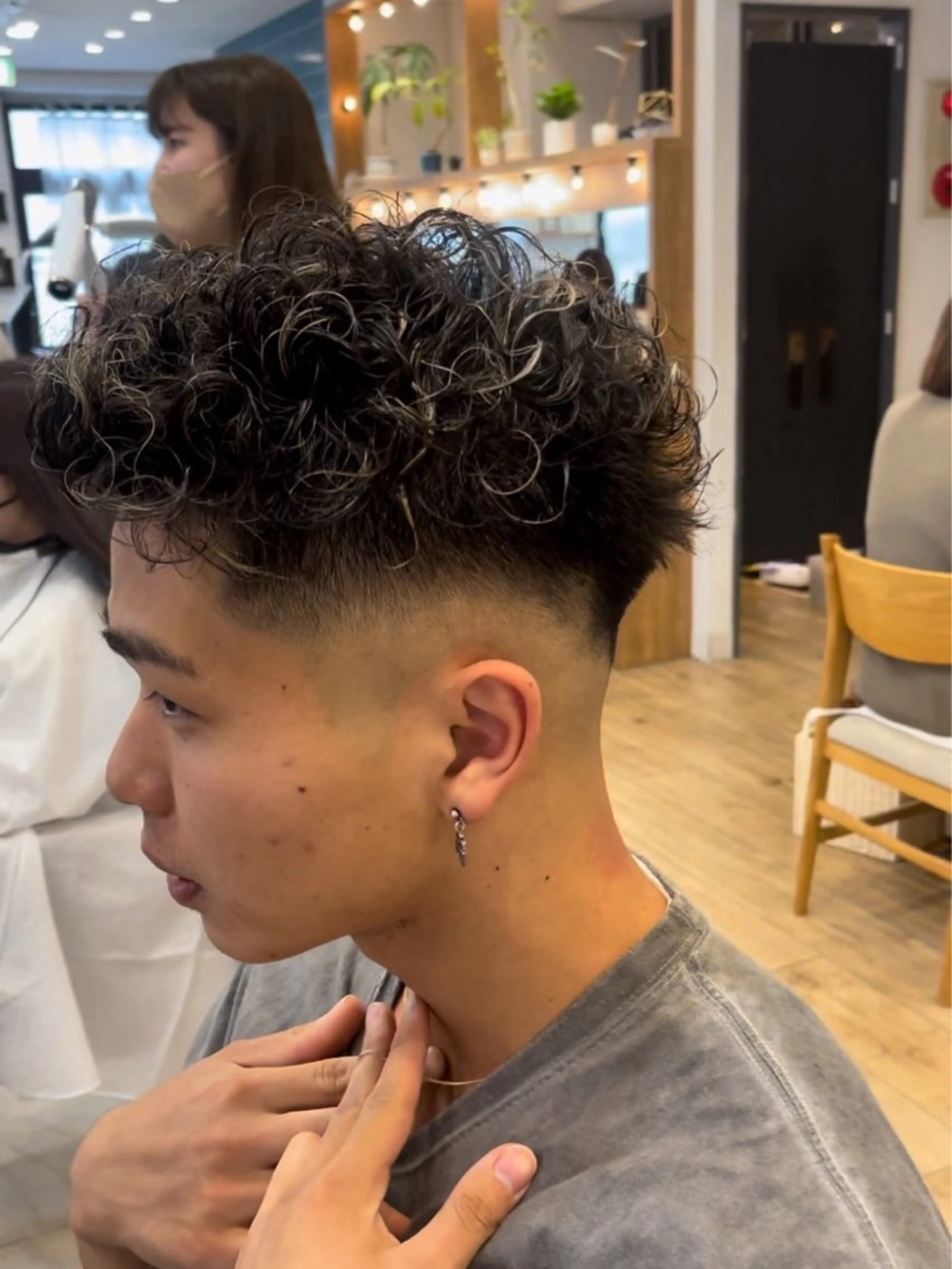 【男性限定】カット＋パーマ＋カラーの写真