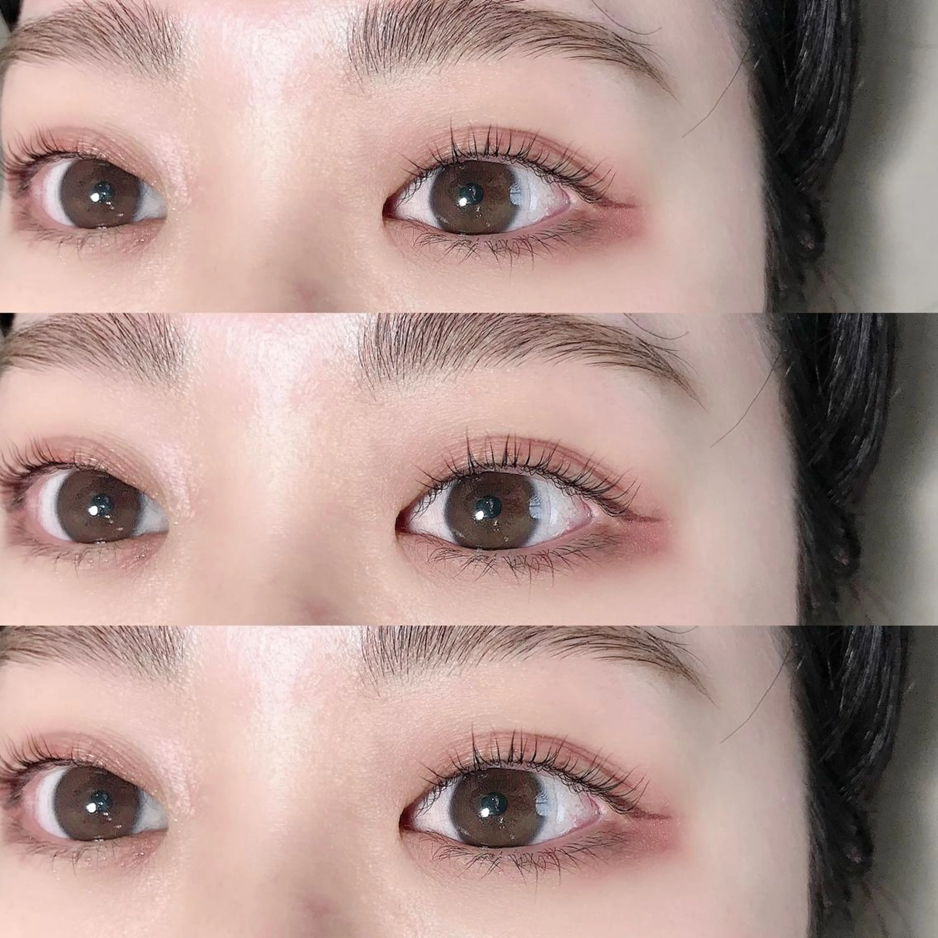 パリエク(パリジェンヌ＋フラットラッシュ)100本付け放題🌈他店自店オフ込み/美容液コーティング仕上げの写真