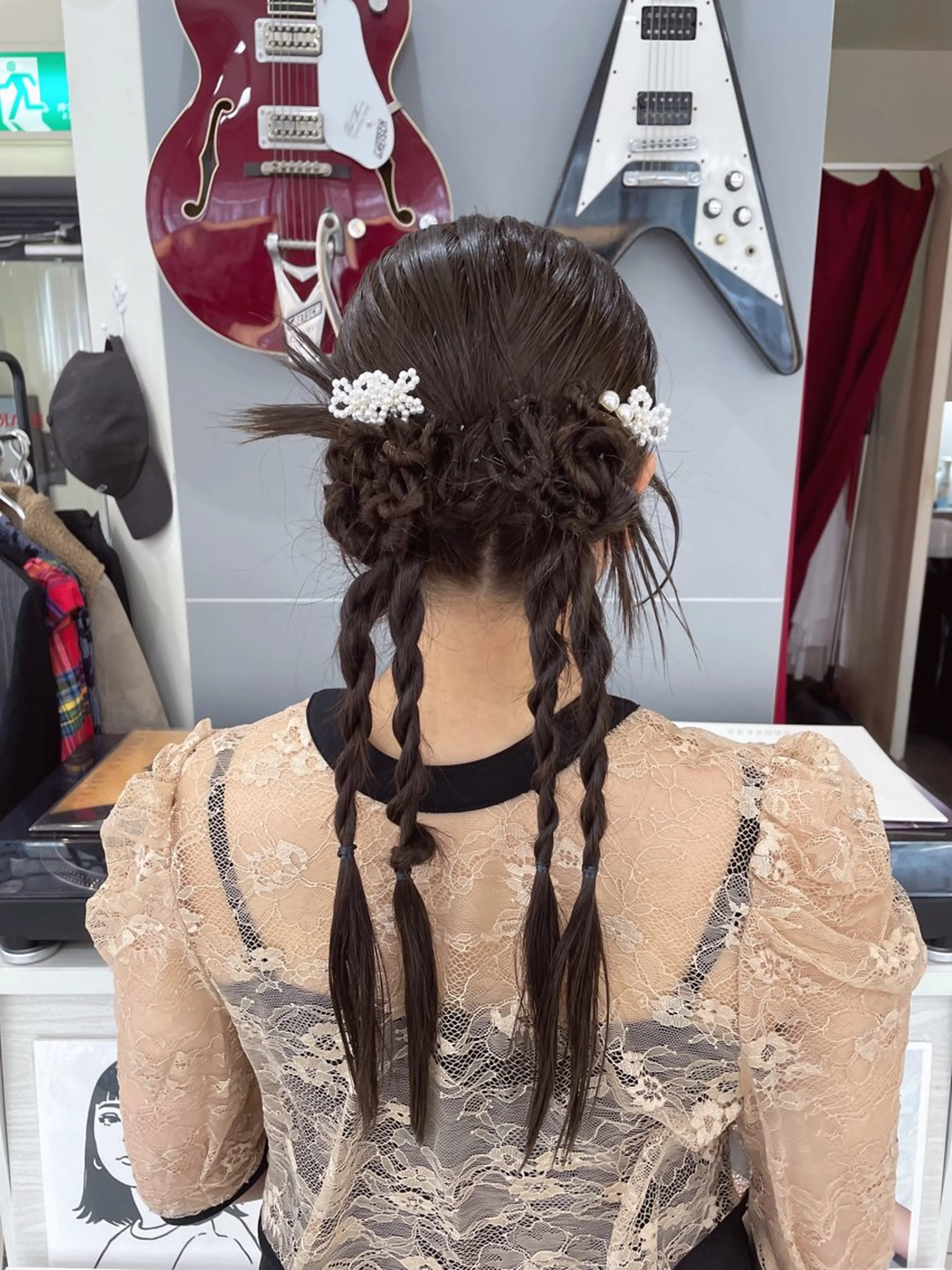 ヘアアレンジ HEARTS鹿児島所属・草ノ瀬 梨那のヘアスタイル