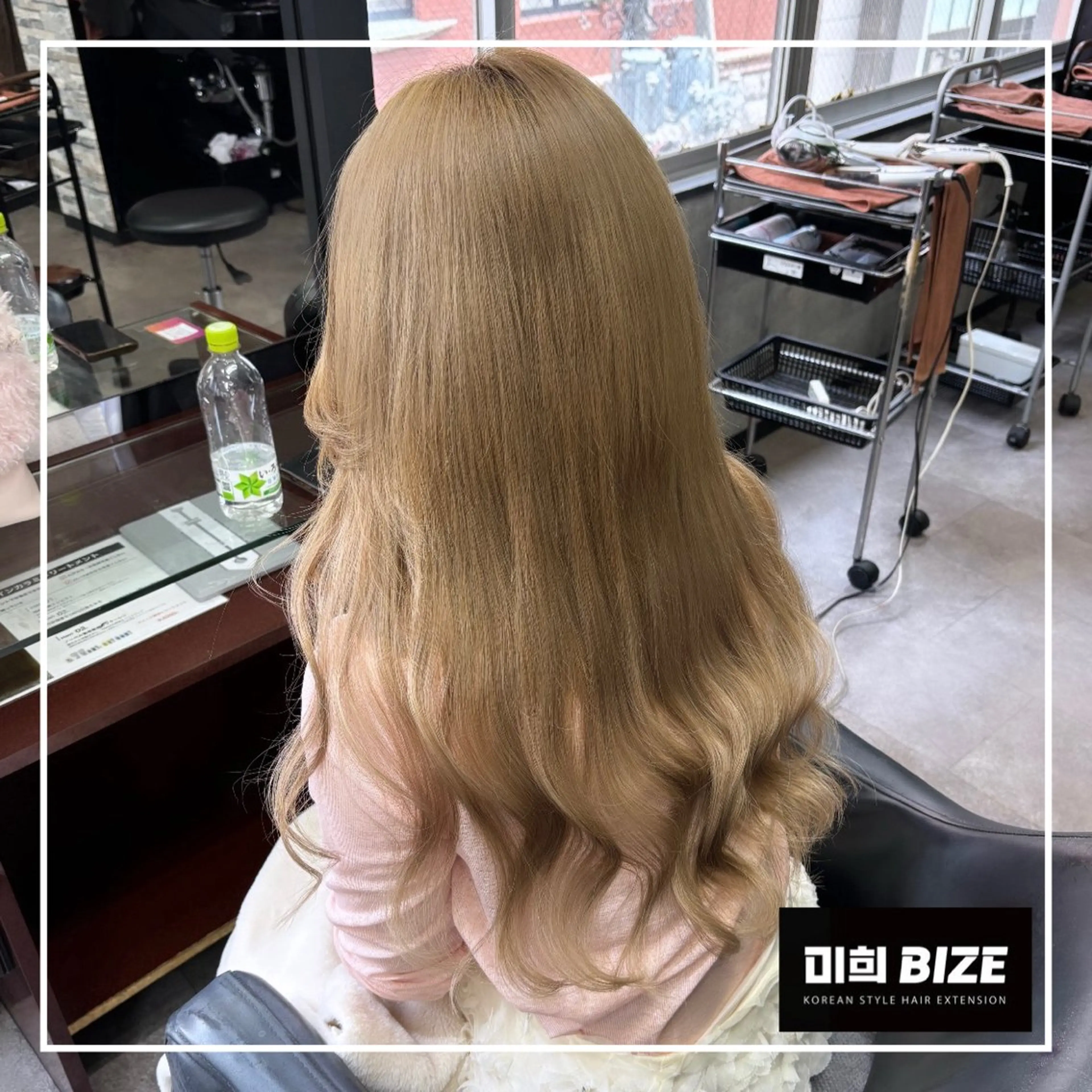 ロング 💎馴染むエクステ ×カラーTOMO💎のヘアスタイル