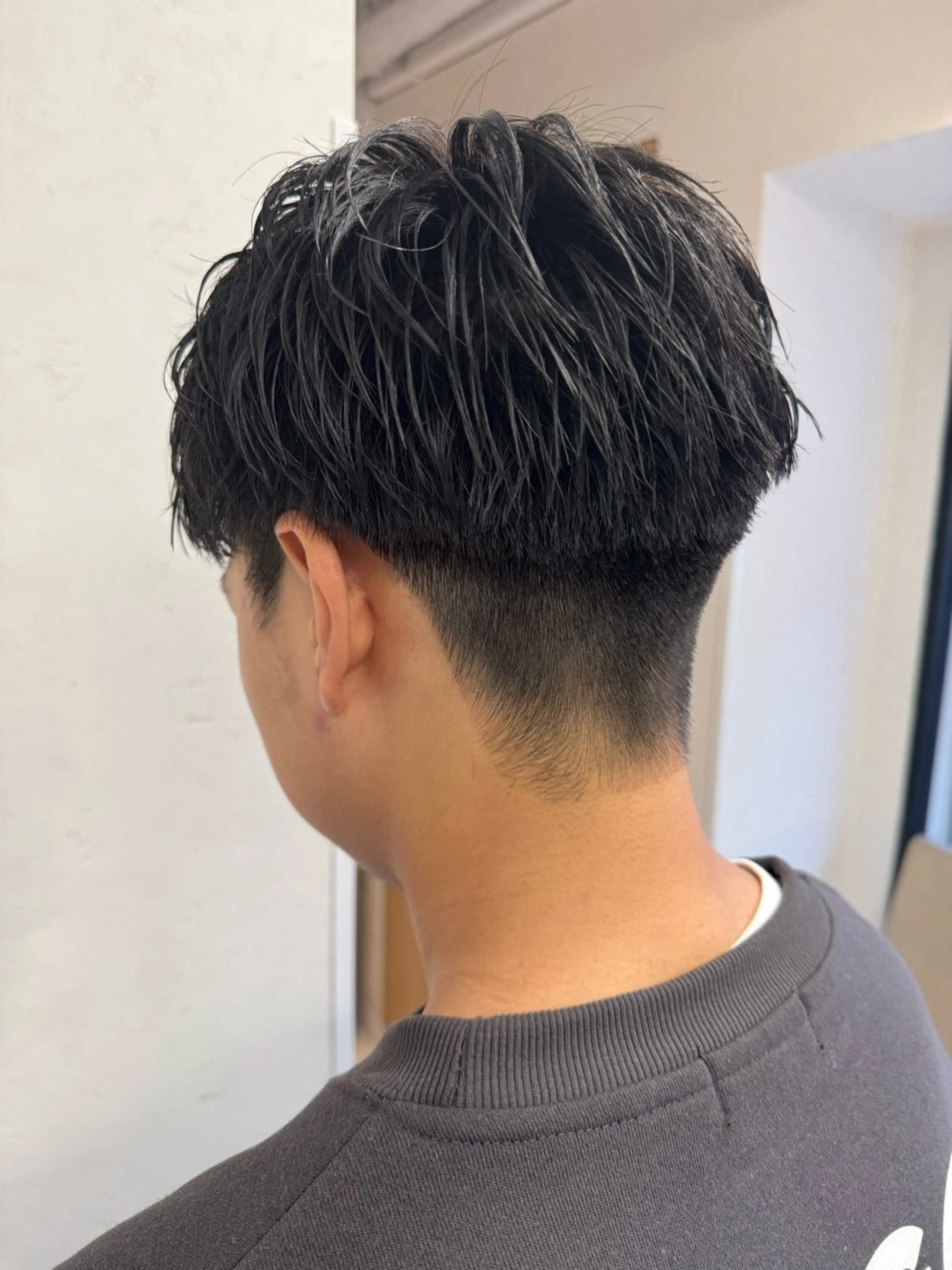 ショート メンズ カット パーマ/ハイトーン /吉田眞のヘアスタイル