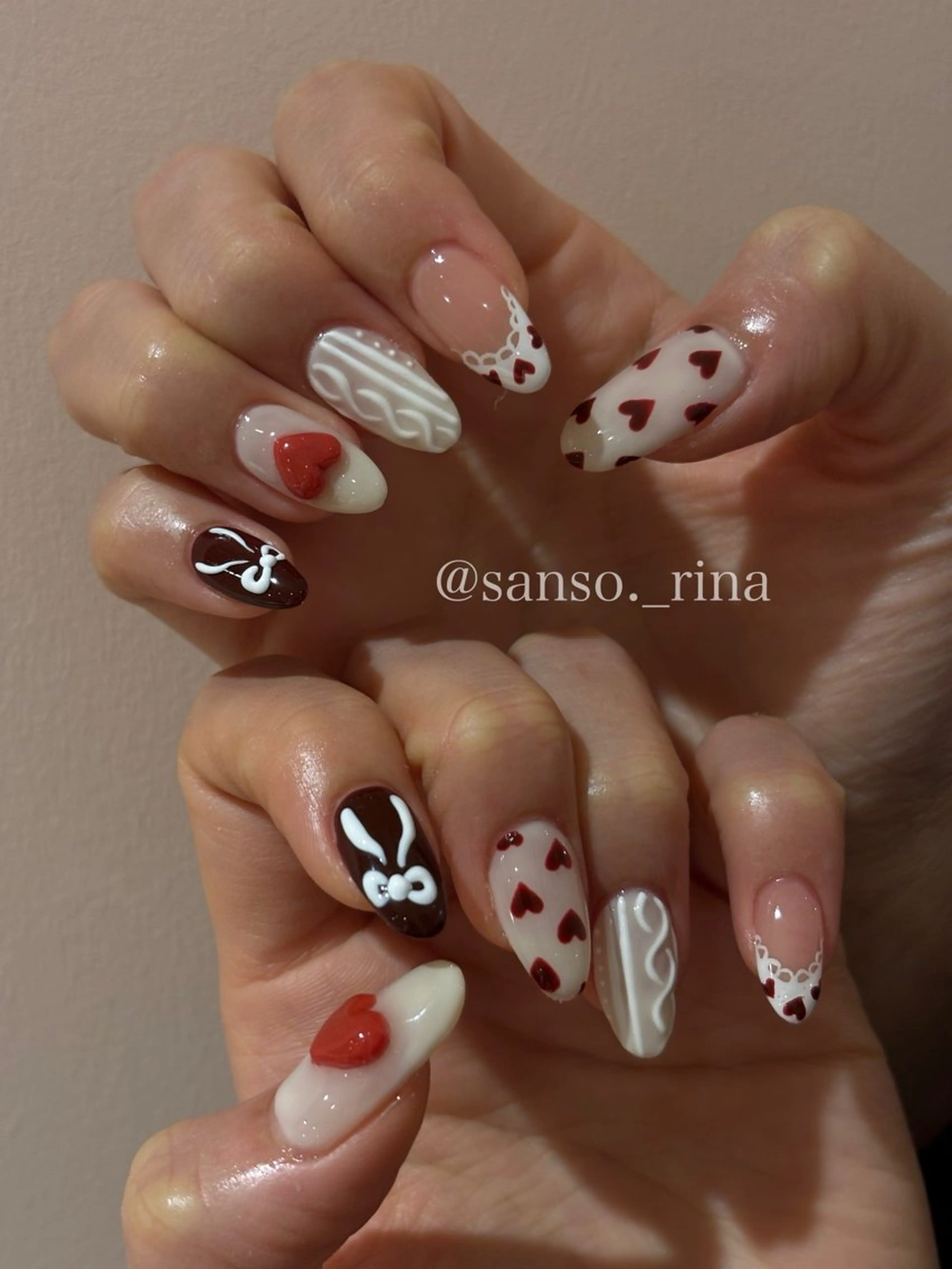 ネイル ハンドネイル フットネイル nuu 栄所属・早川 里奈のネイルデザイン