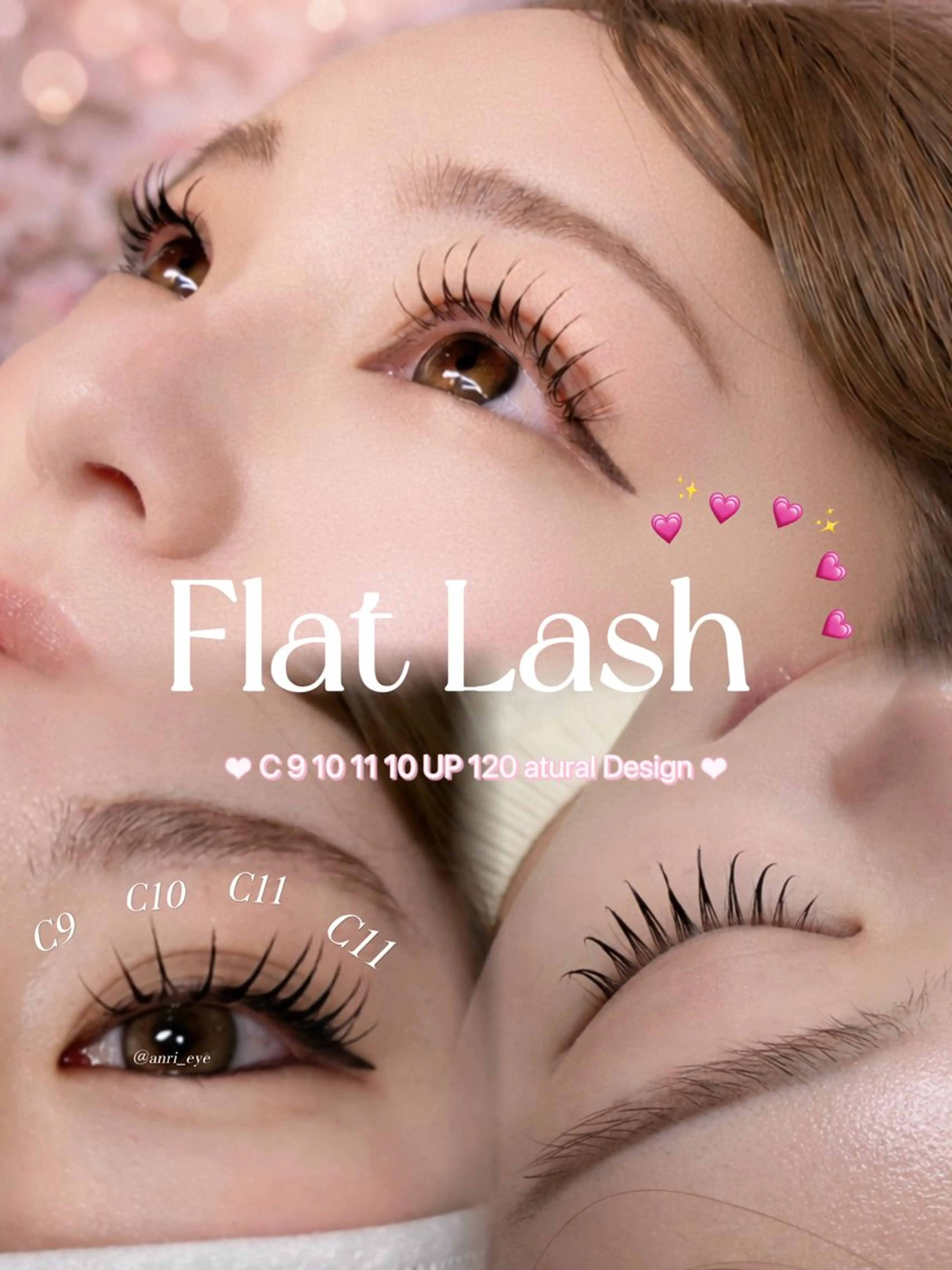 マツエク・マツパ マツエク ANRI 韓国 ワンホン まつ毛🎀のマツエク・マツパデザイン