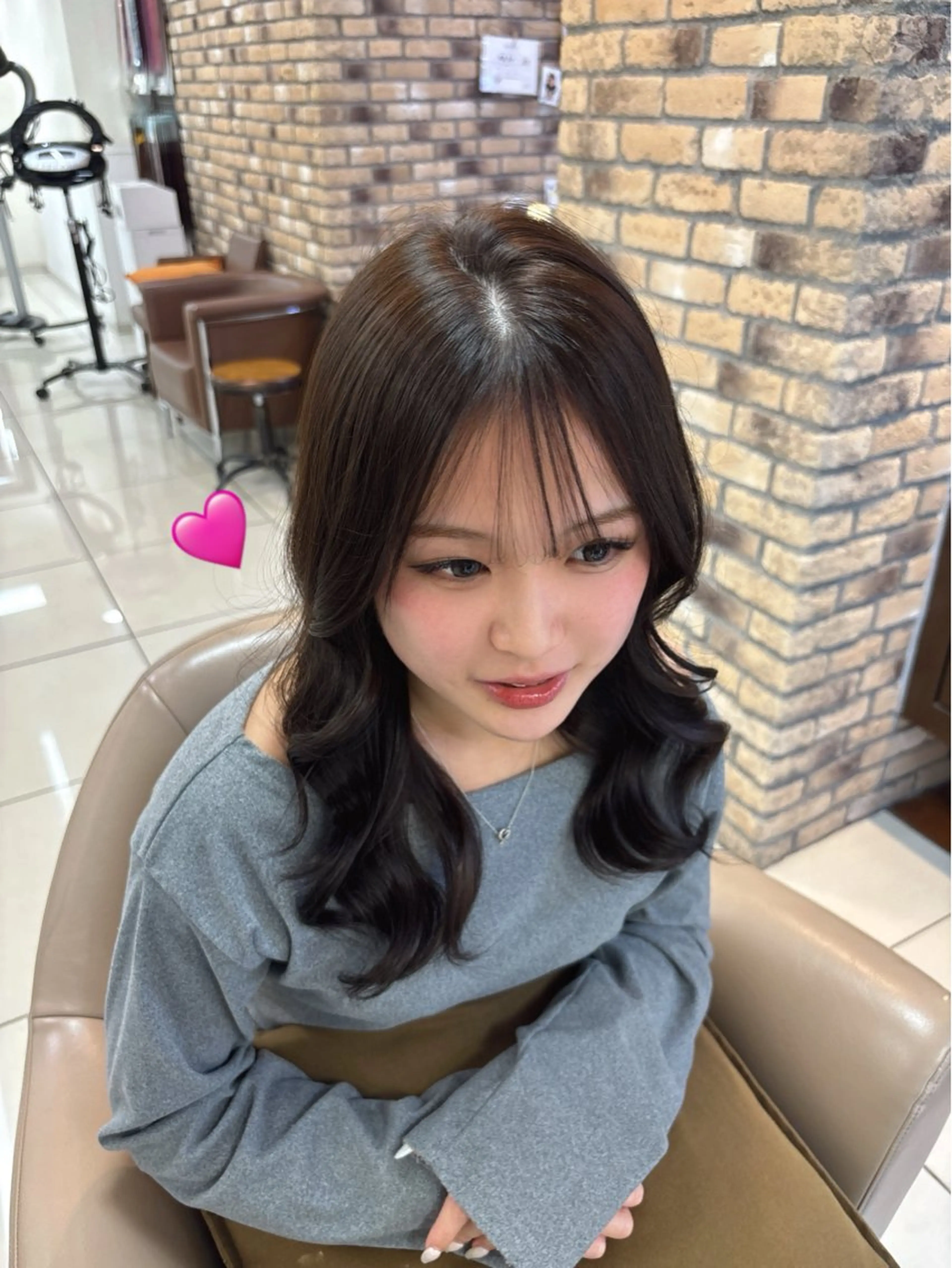 ロング カラー メンズ ロング シールエクステ🎀 羽エクステ🌙しぇるのヘアスタイル