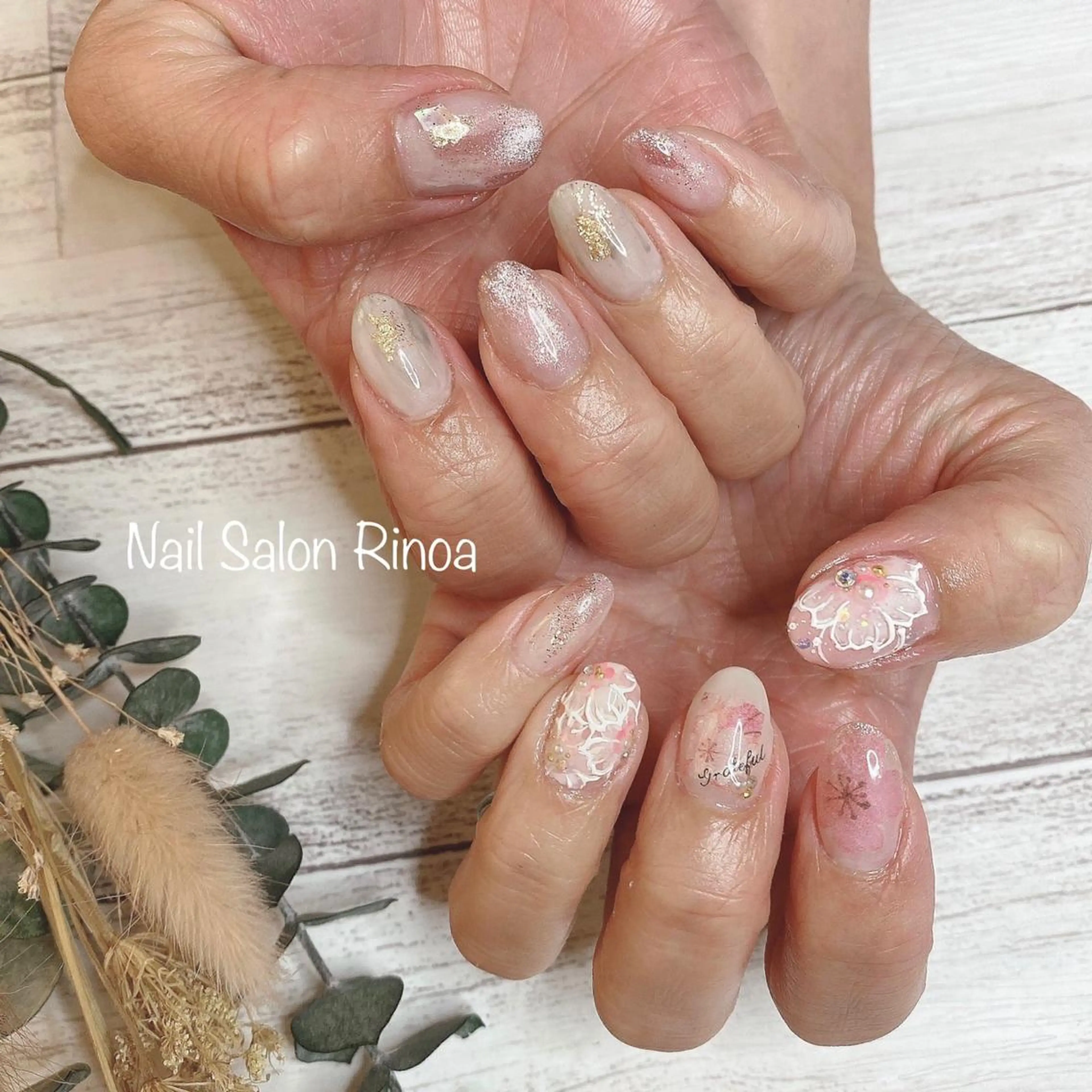 ネイル Nail Salon Rinoaのネイルデザイン