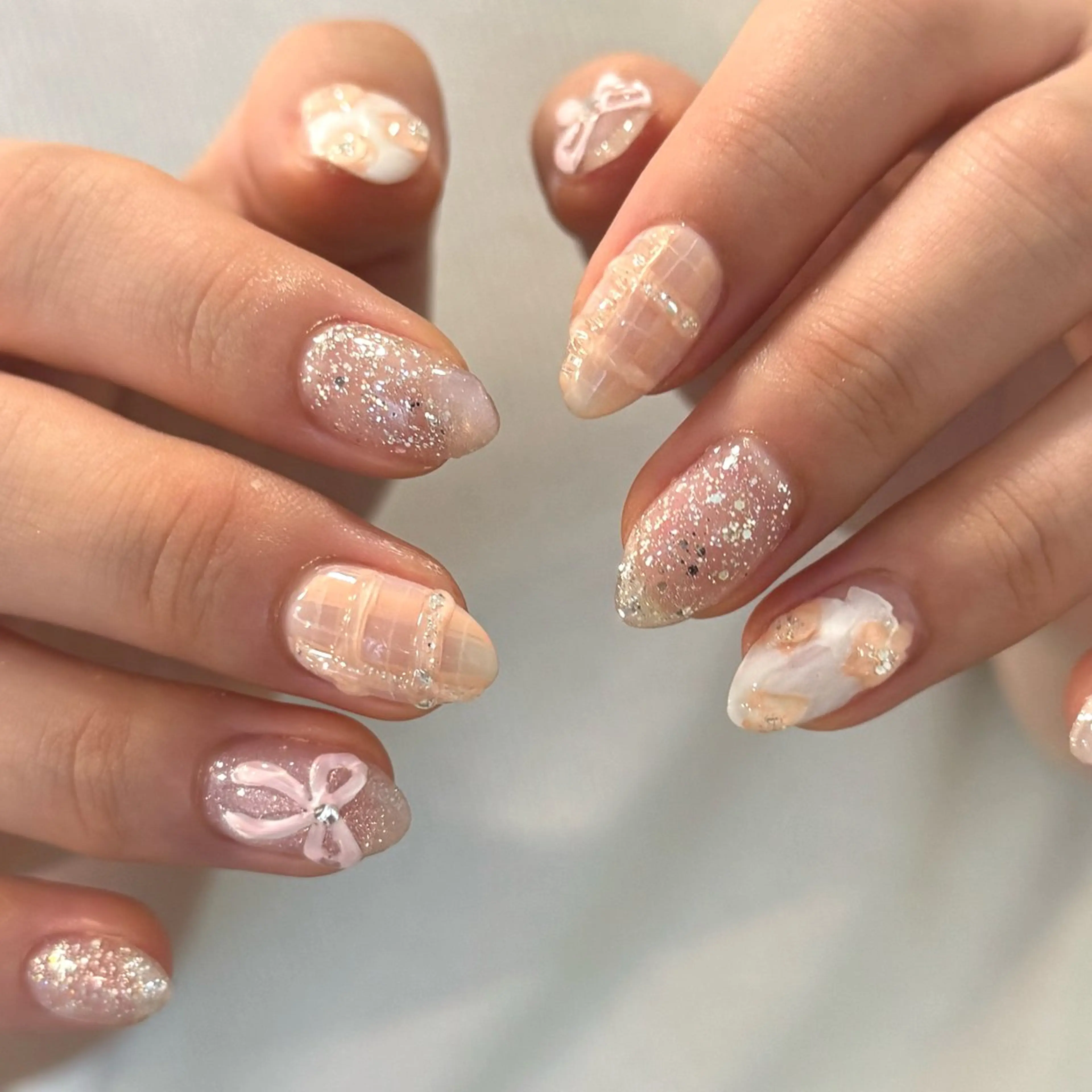 ネイル qup nail 新宿西口店所属・qupnail🎀 kuwajimaのネイルデザイン