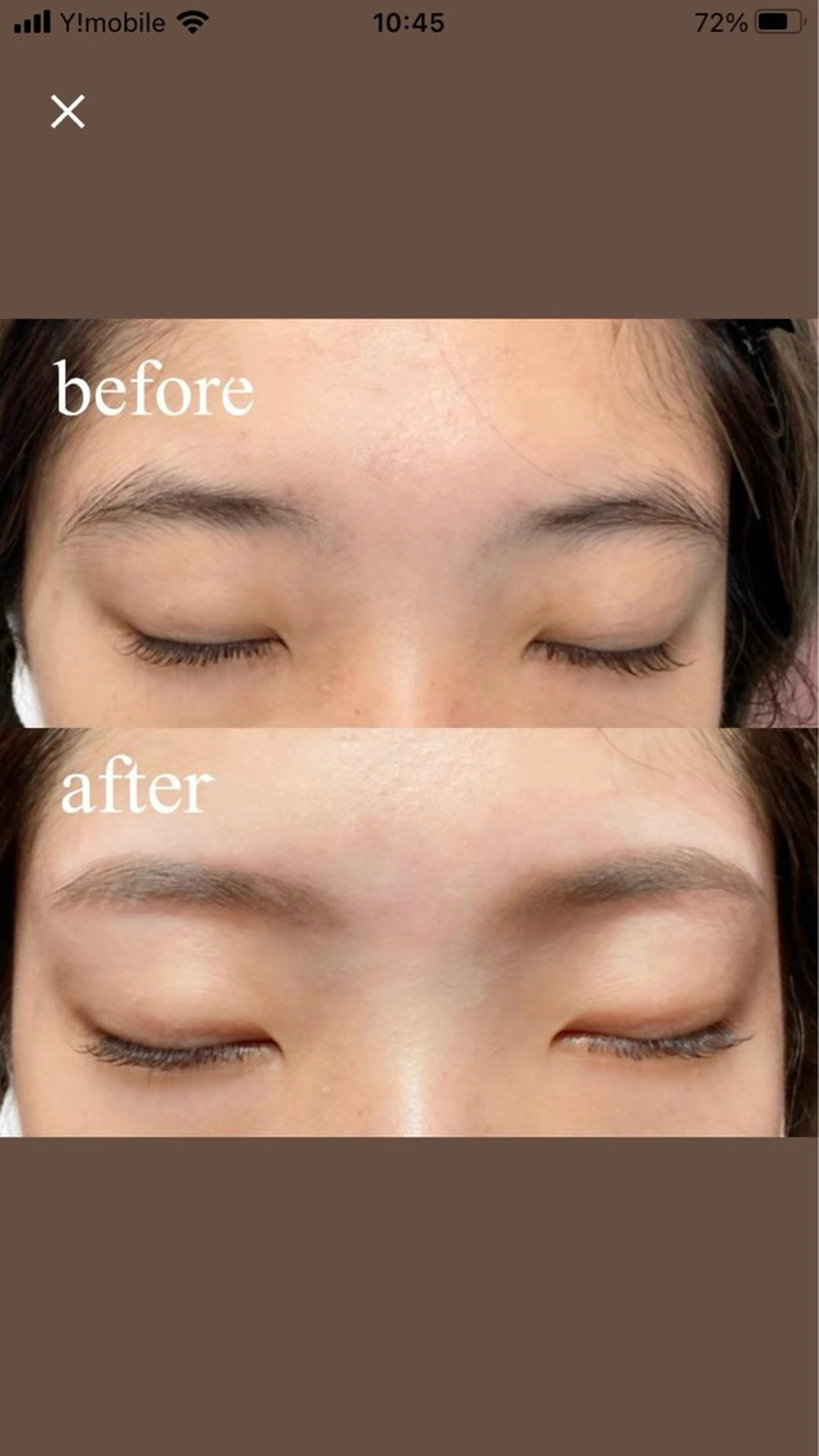 【レディース】黄金比★美眉アイブロウwax🌈💕 ※2週間以上生やして下さい《土日祝+300円》の写真