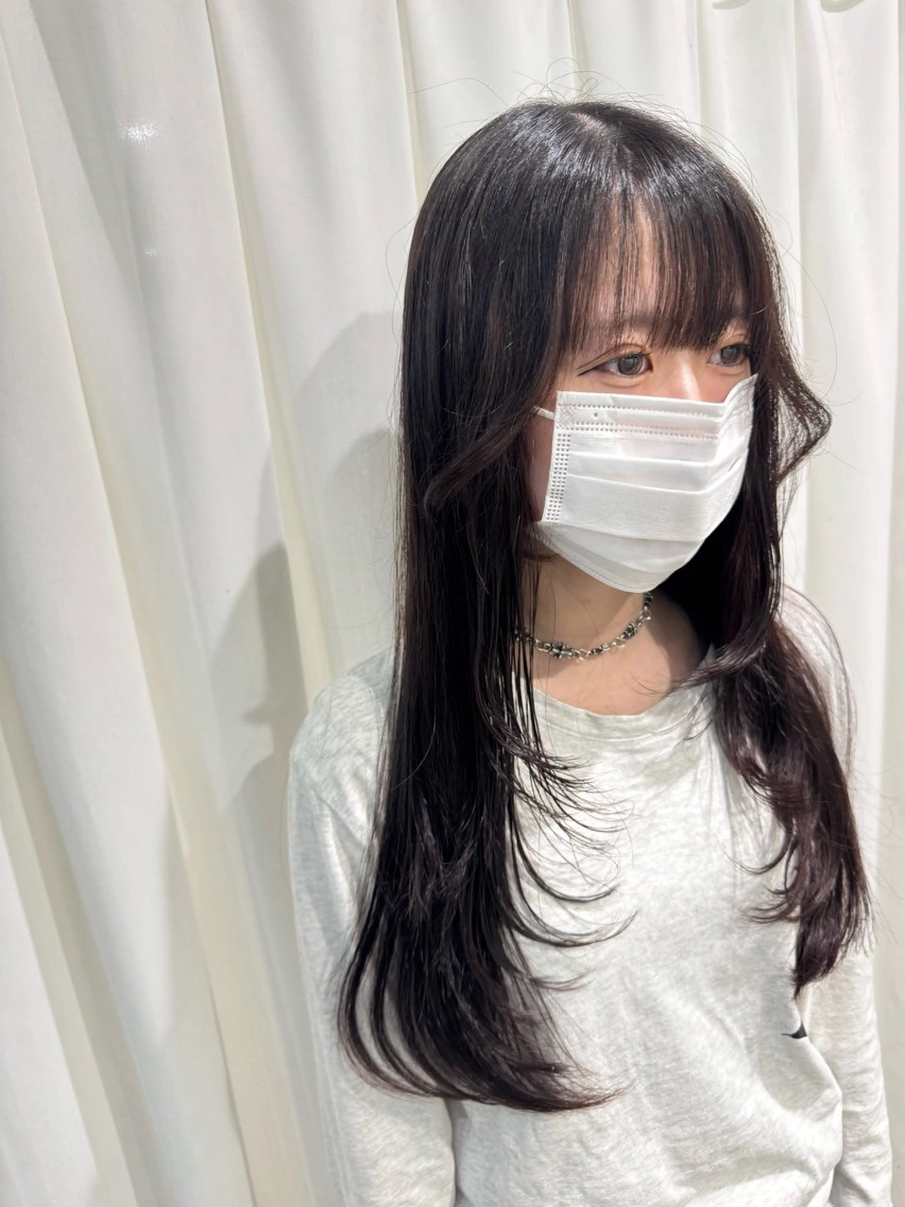 ロング レイヤーカット 原野 葵のヘアスタイル