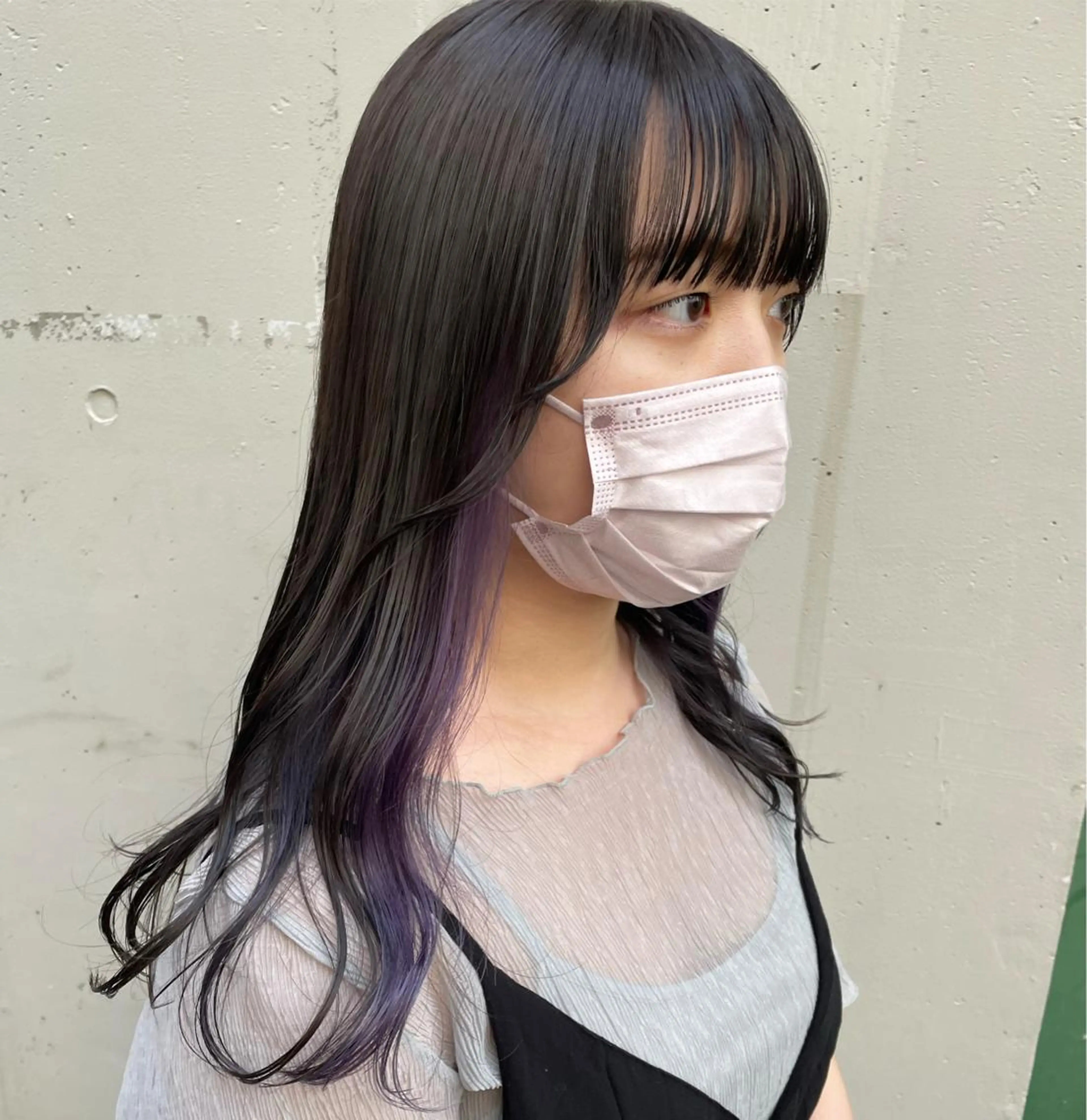 ロング カラー もり まりものヘアスタイル