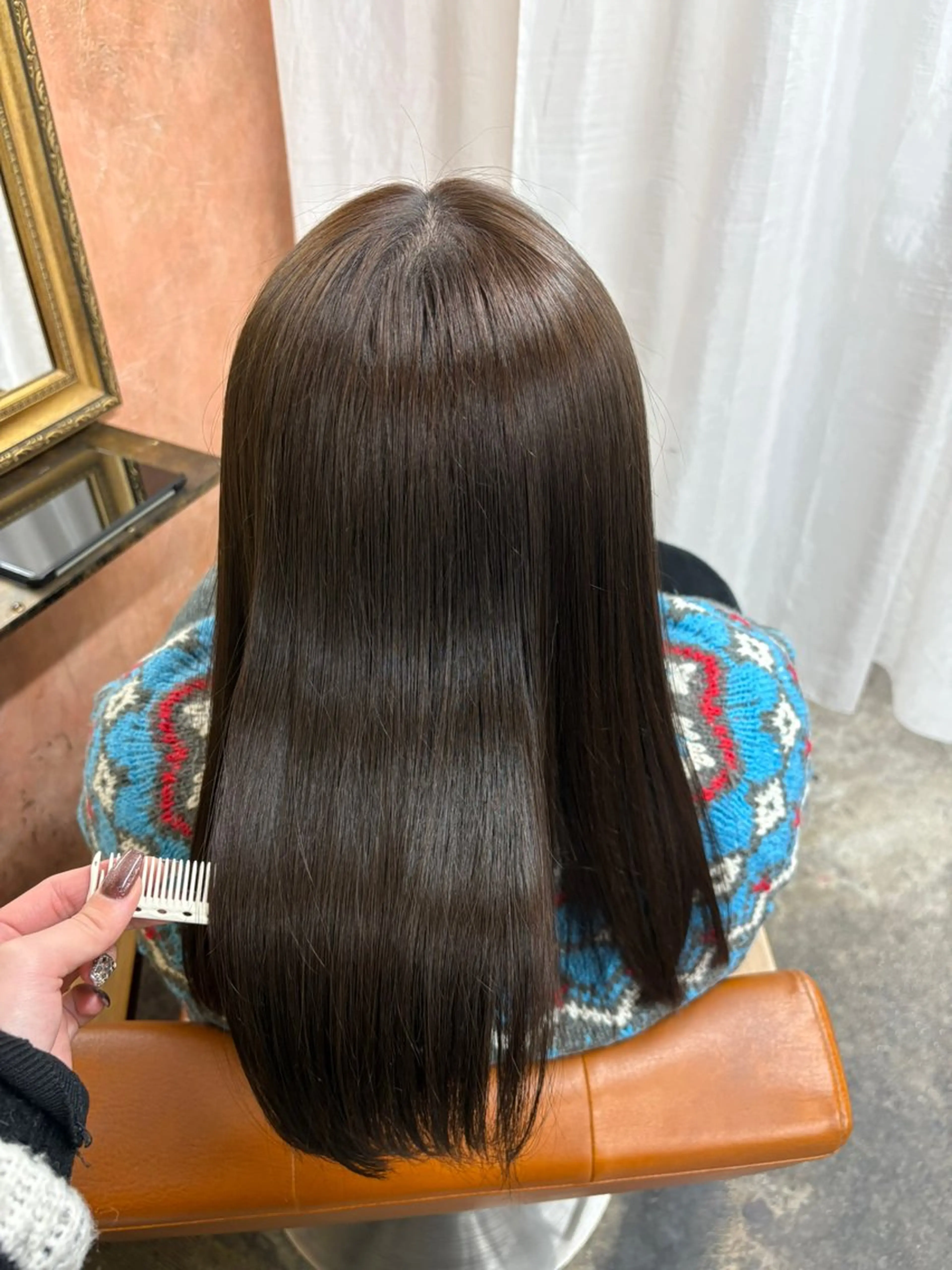 ミディアム ヘアカラー トリートメント Retsu /UniQのヘアスタイル