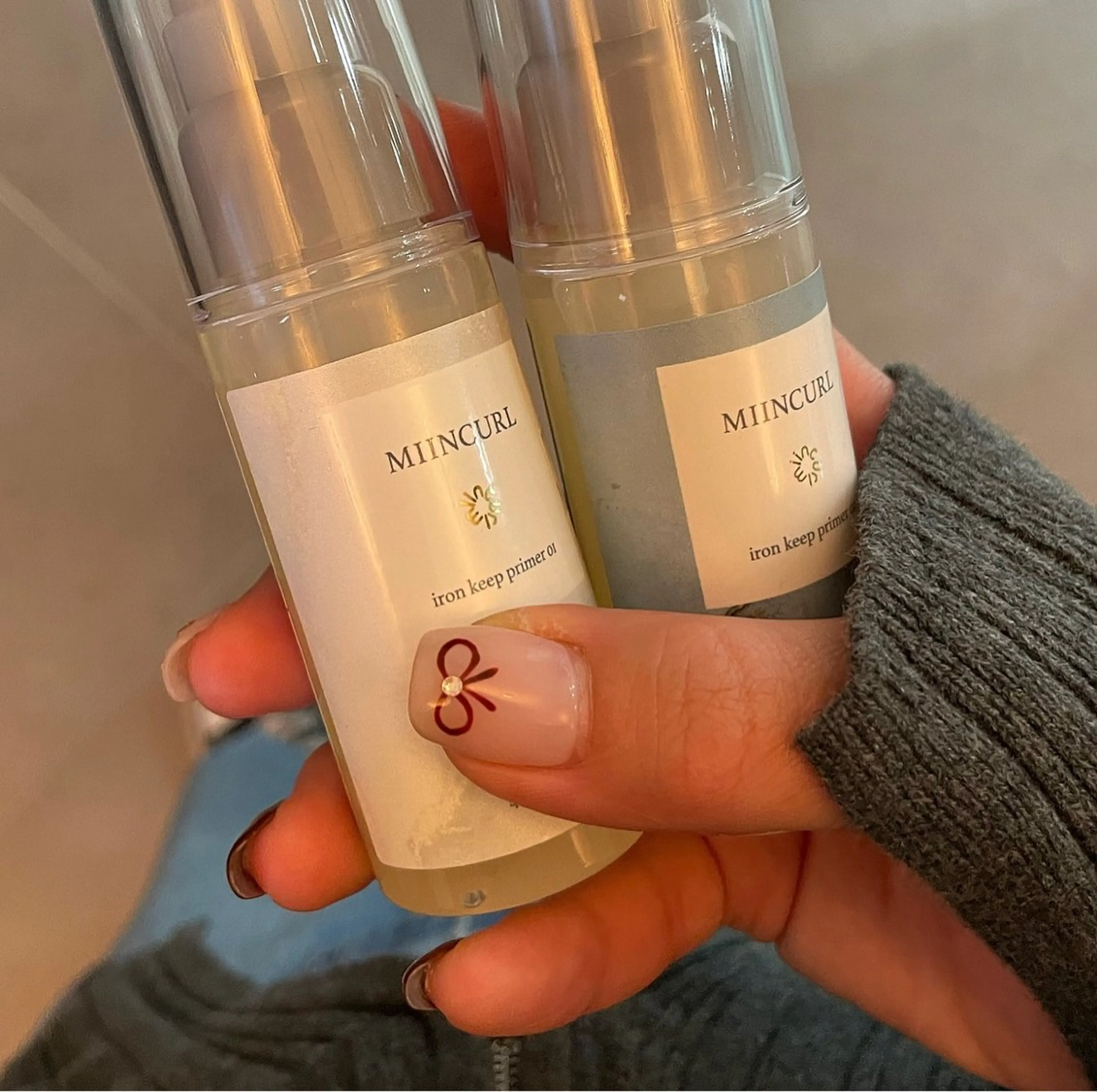 ミディアム ヘアアレンジ カット ヘアカラー トリートメント yumemiレイヤー ✴︎ 透明感カラーのヘアスタイル