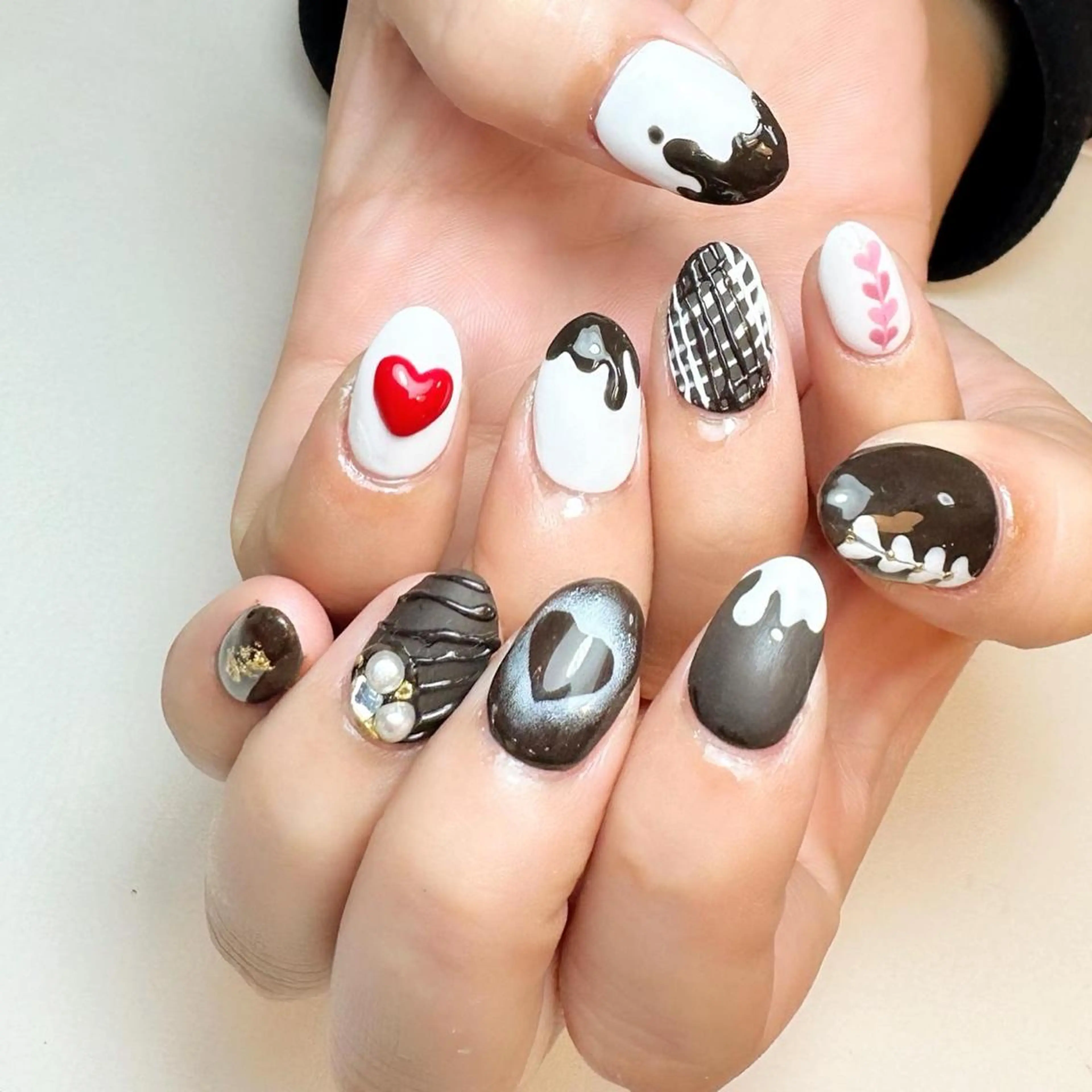 ネイル バレンタイン Nail ameria megu所属・ameria meguのネイルデザイン