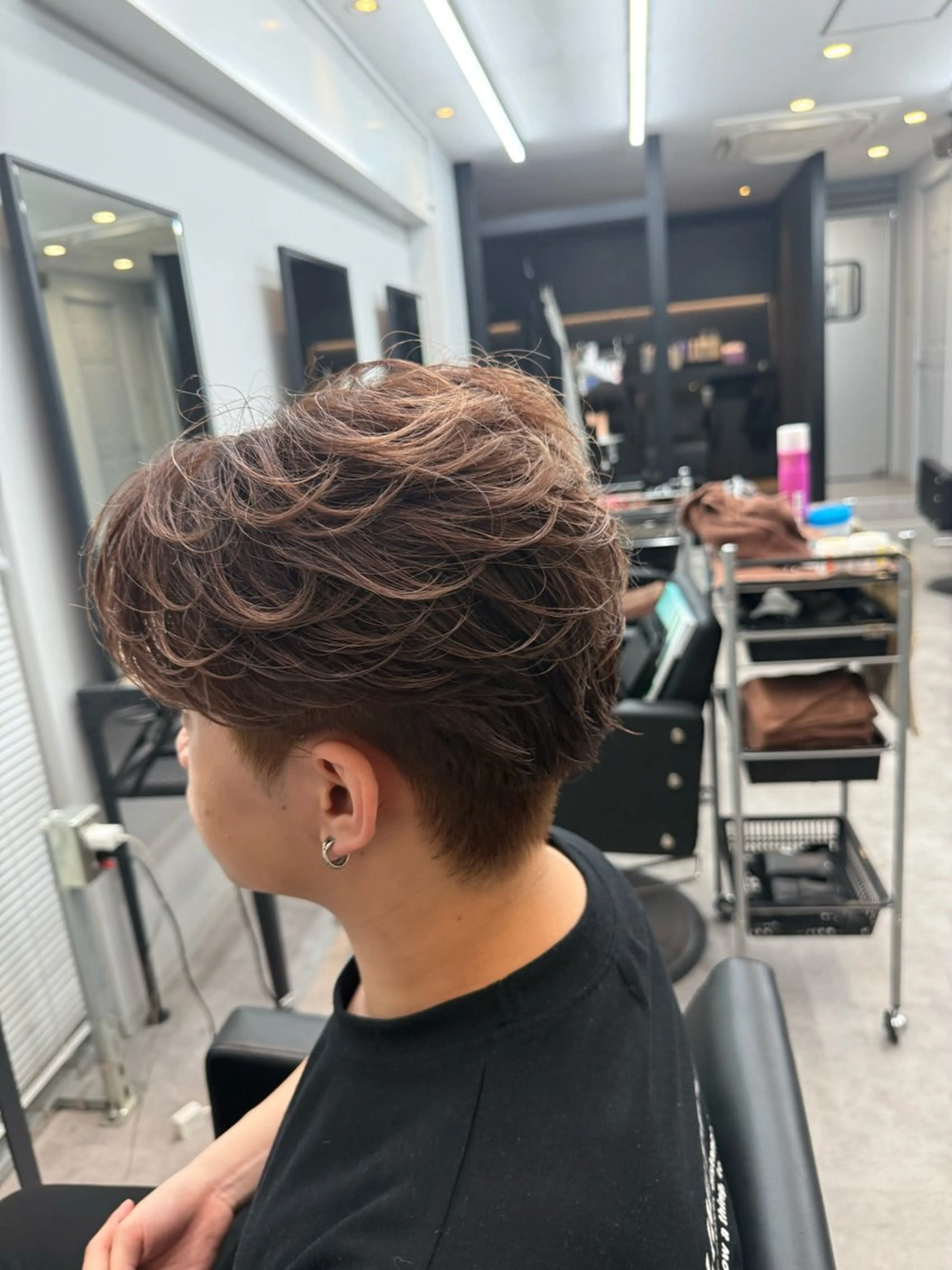 ショート カラー メンズ メンズブリーチ ブリーチ 後藤 優斗のヘアスタイル