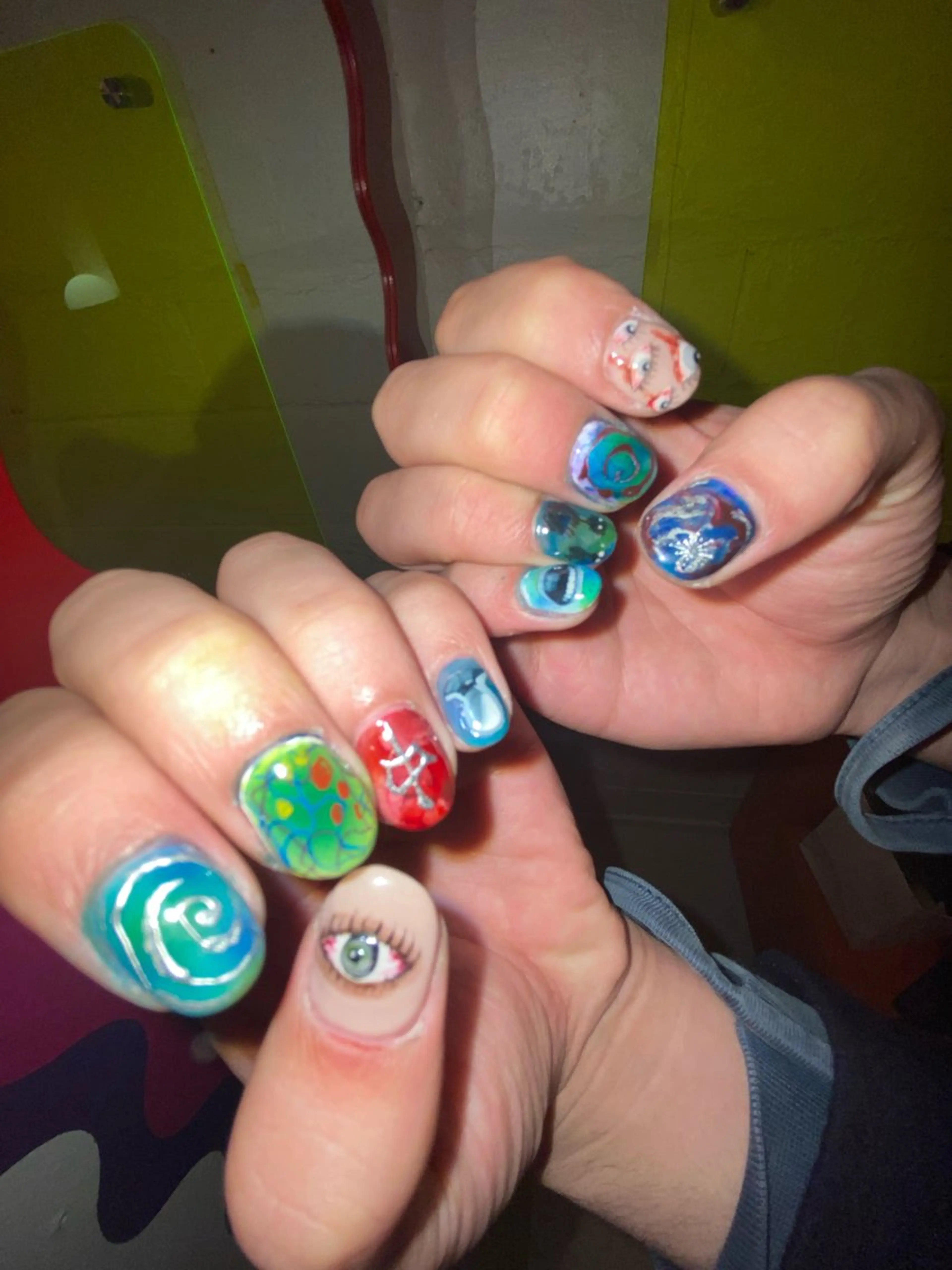 ネイル .unff所属・hana (..)個 性派/メンズネイル◎のネイルデザイン