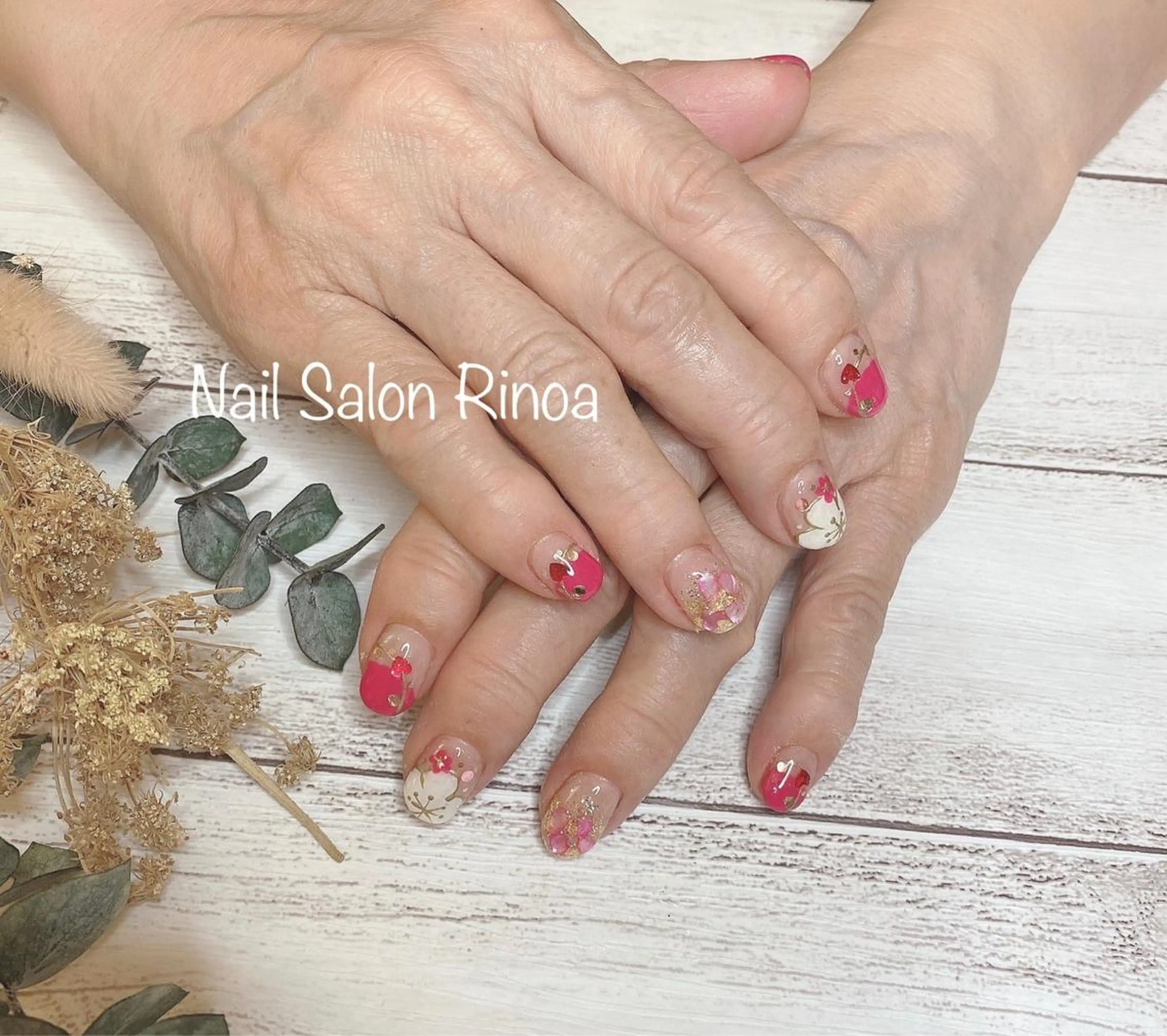 ネイル Nail Salon Rinoaのネイルデザイン