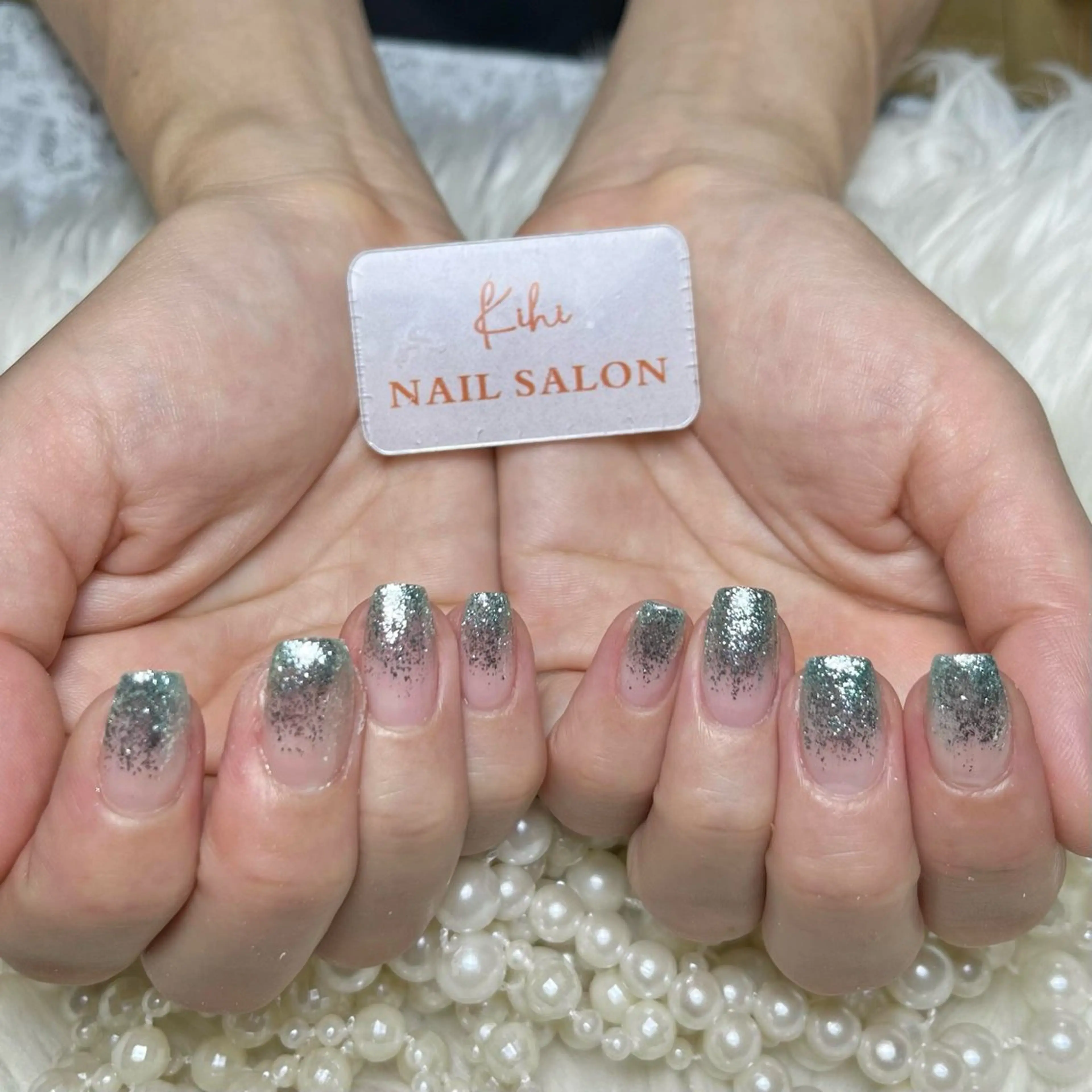 ネイル アートネイル フレンチネイル ジェルネイル グラデーション 韓国ネイル ハンドネイル 💕鈴木ユリ パラジェル/オフ無料のネイルデザイン