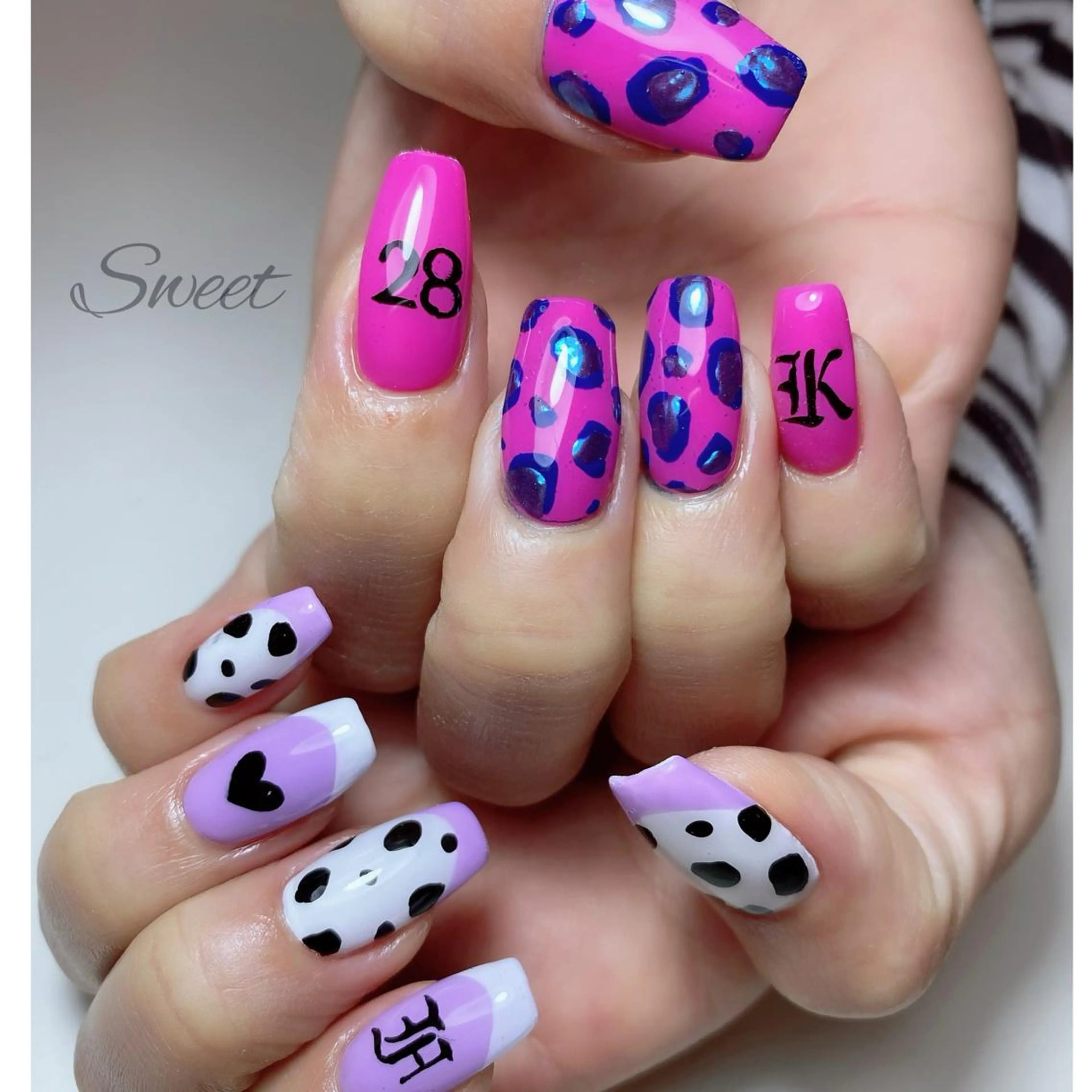 ネイル sweet 仲野陽子のネイルデザイン