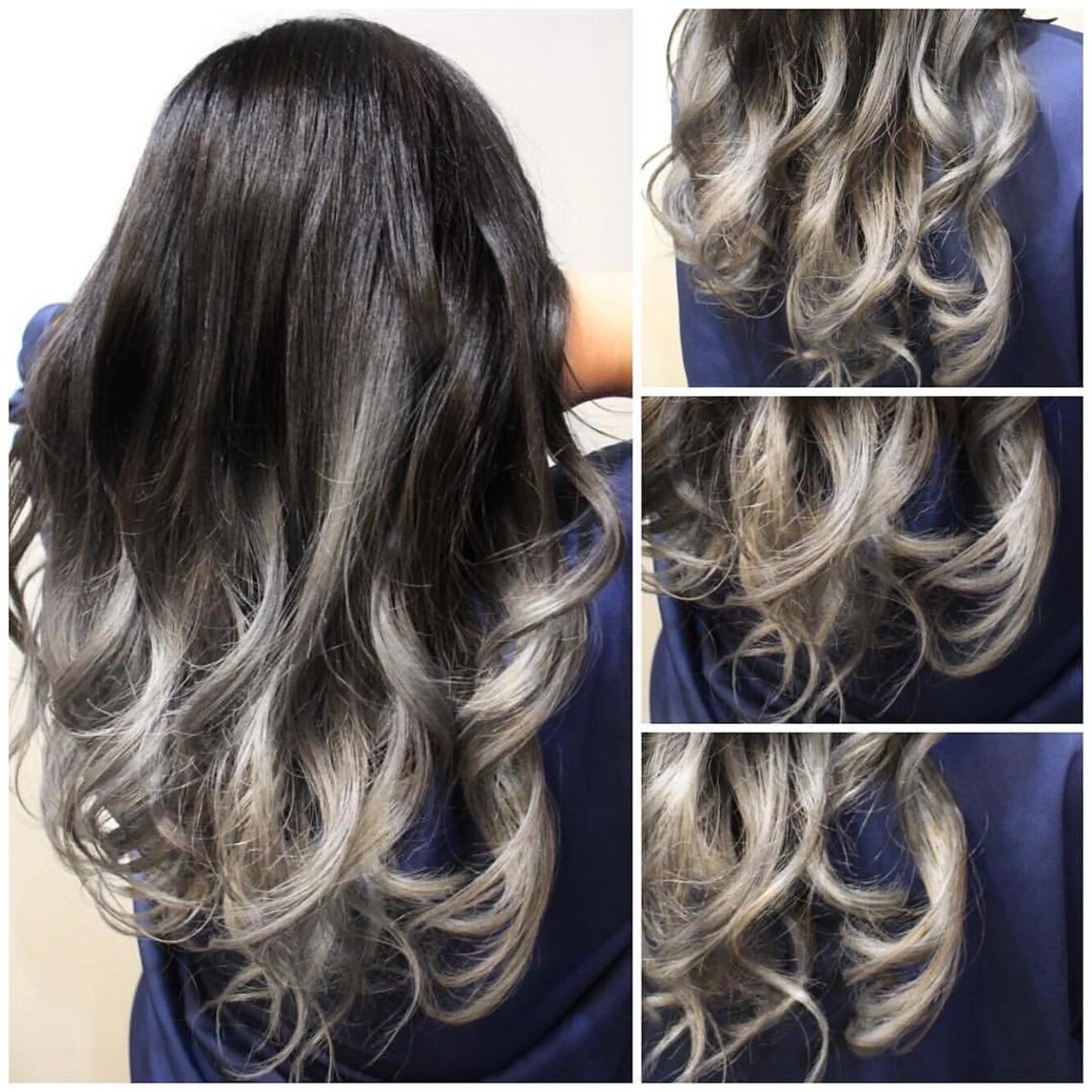 ロング カラー ヘアアレンジ グラデーションカラー ヘアカラー トリートメント Shelltie Fiel (シェルティフィエル)所属・次世代シールエクステ 錦糸町 小泉 朋之のヘアスタイル