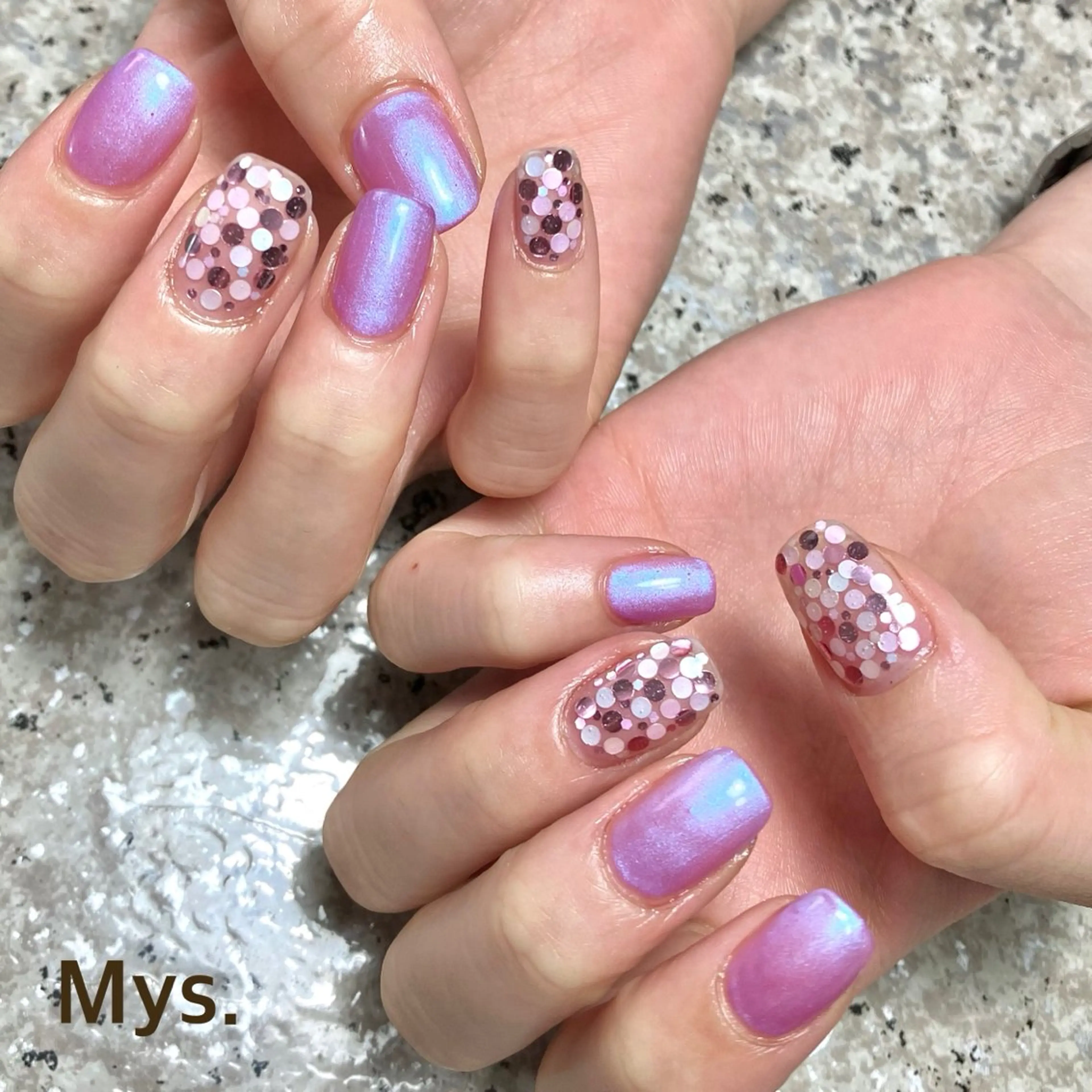 ネイル ハンドネイル Mys. 三上紗紀のネイルデザイン