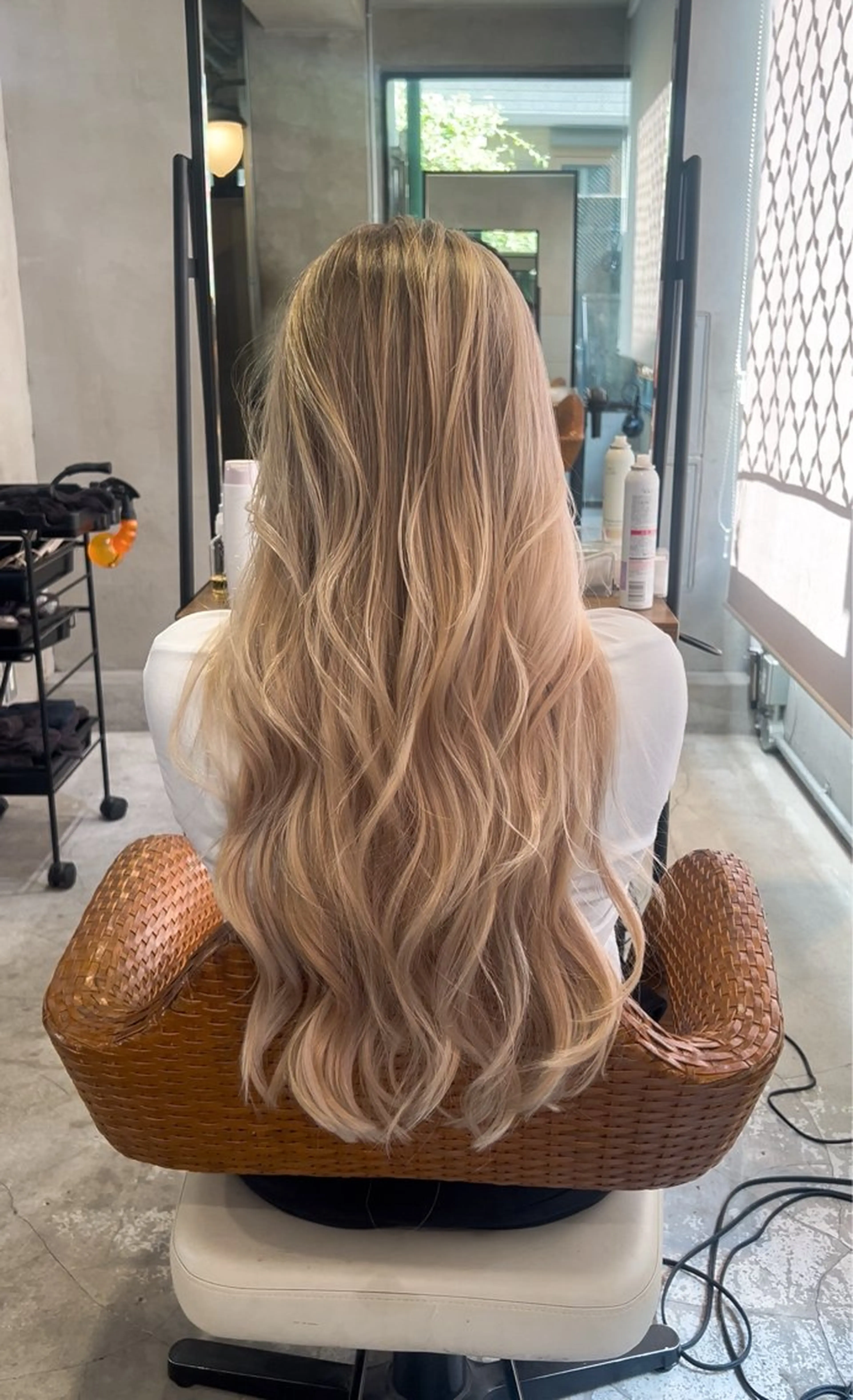 ロング カラー カット ヘアカラー トリートメント 海外デザイン🇺🇸 石渡諒太のヘアスタイル